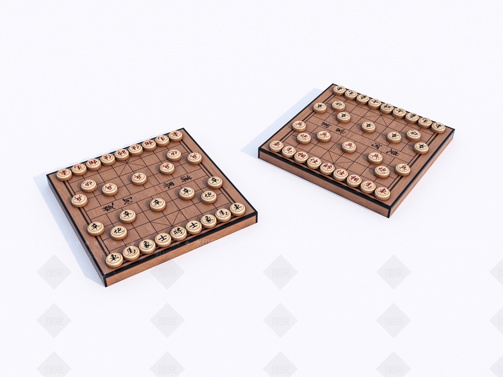 中国象棋3D模型下载【ID:1147019786】