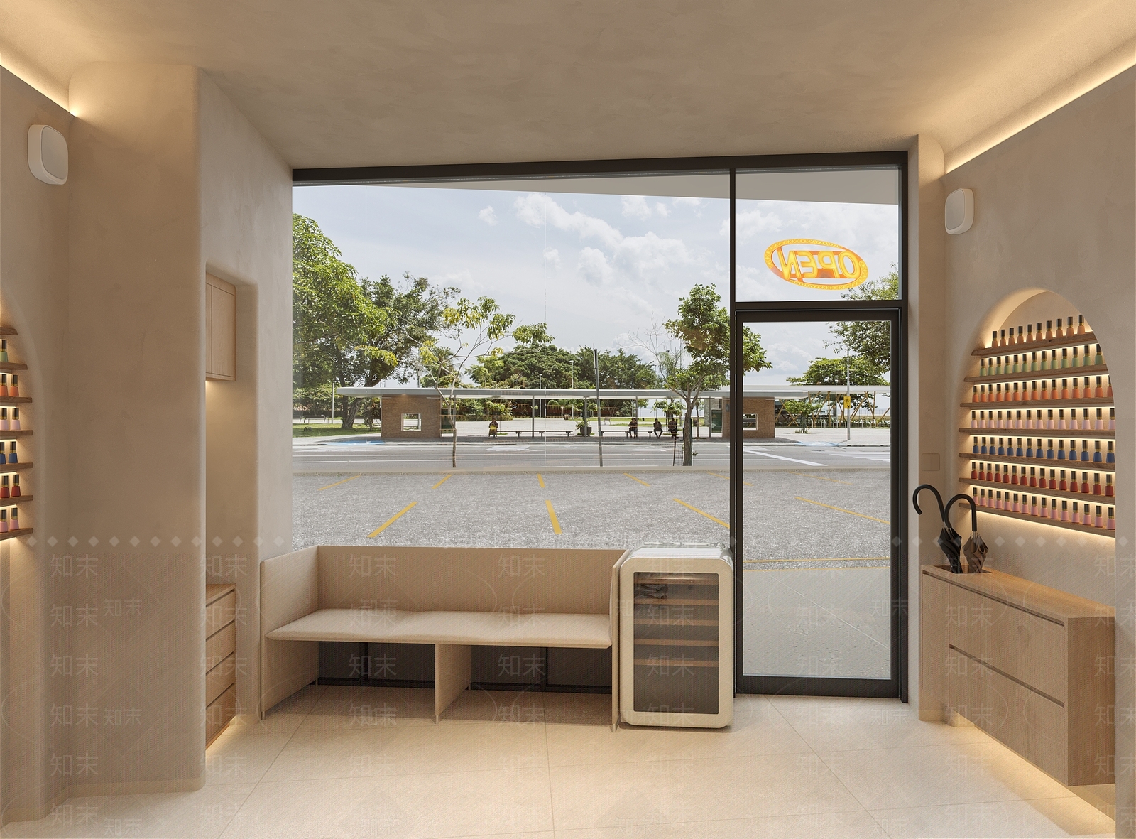 美甲店3D模型下载【ID:1147032060】