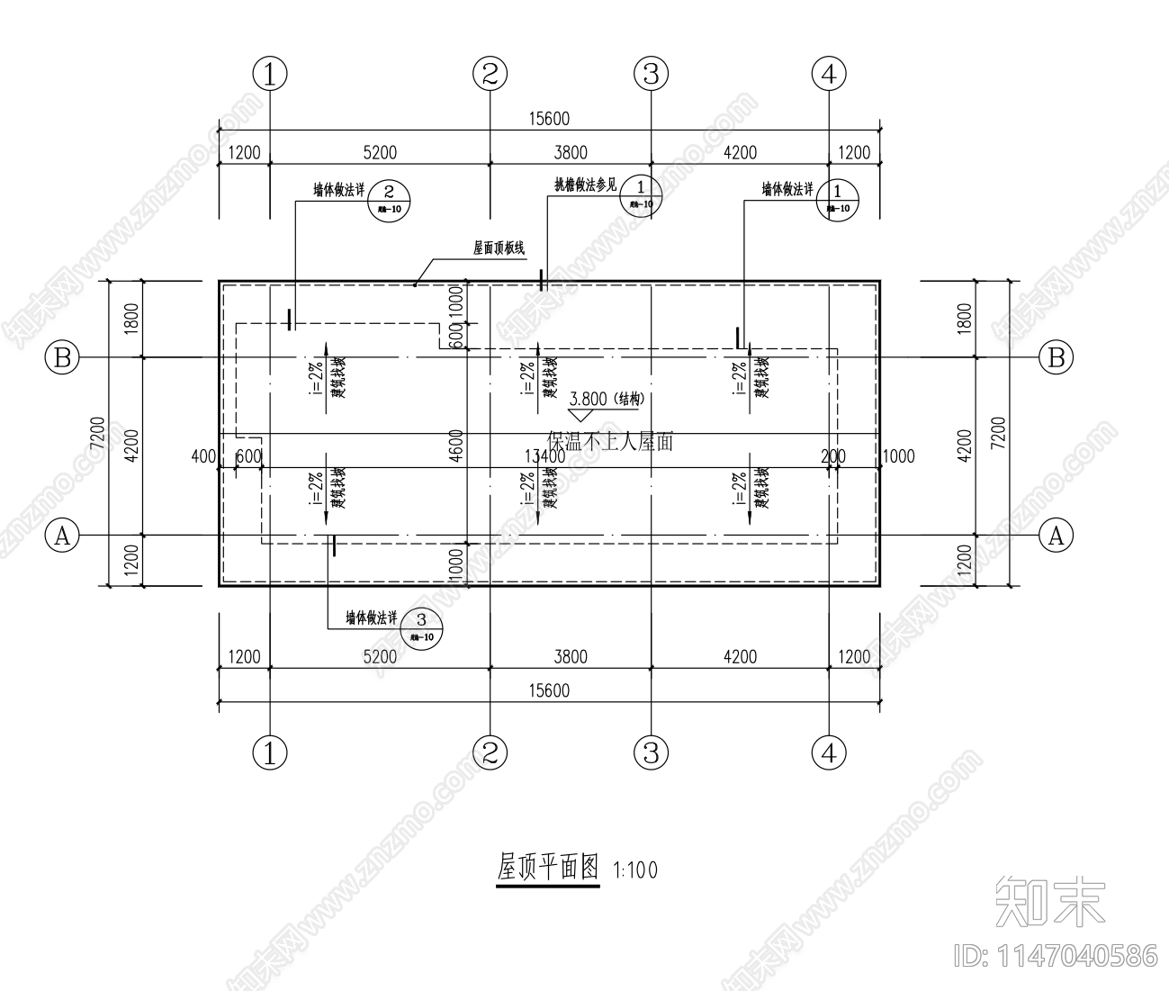 公共厕所天正建筑施工图下载【ID:1147040586】