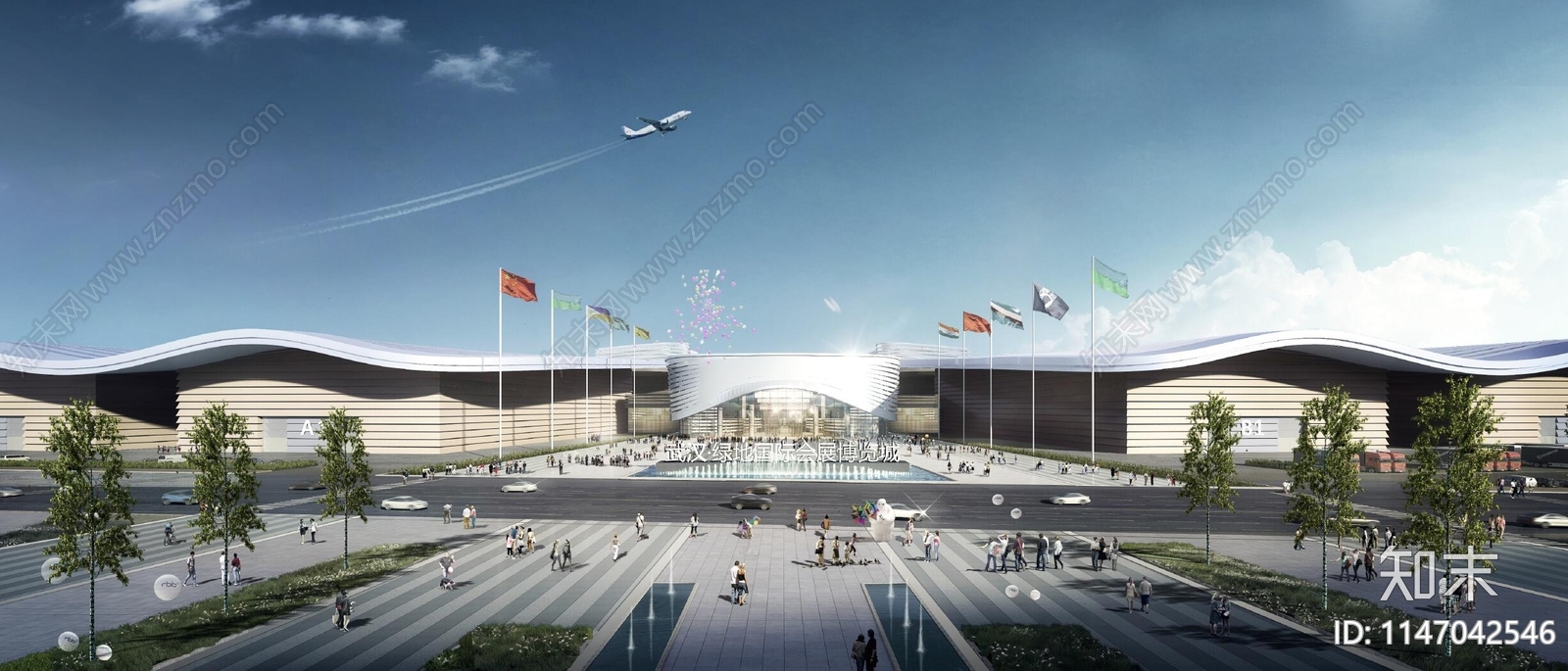 武汉绿地国际博览城会展中心建筑方案文本下载【ID:1147042546】