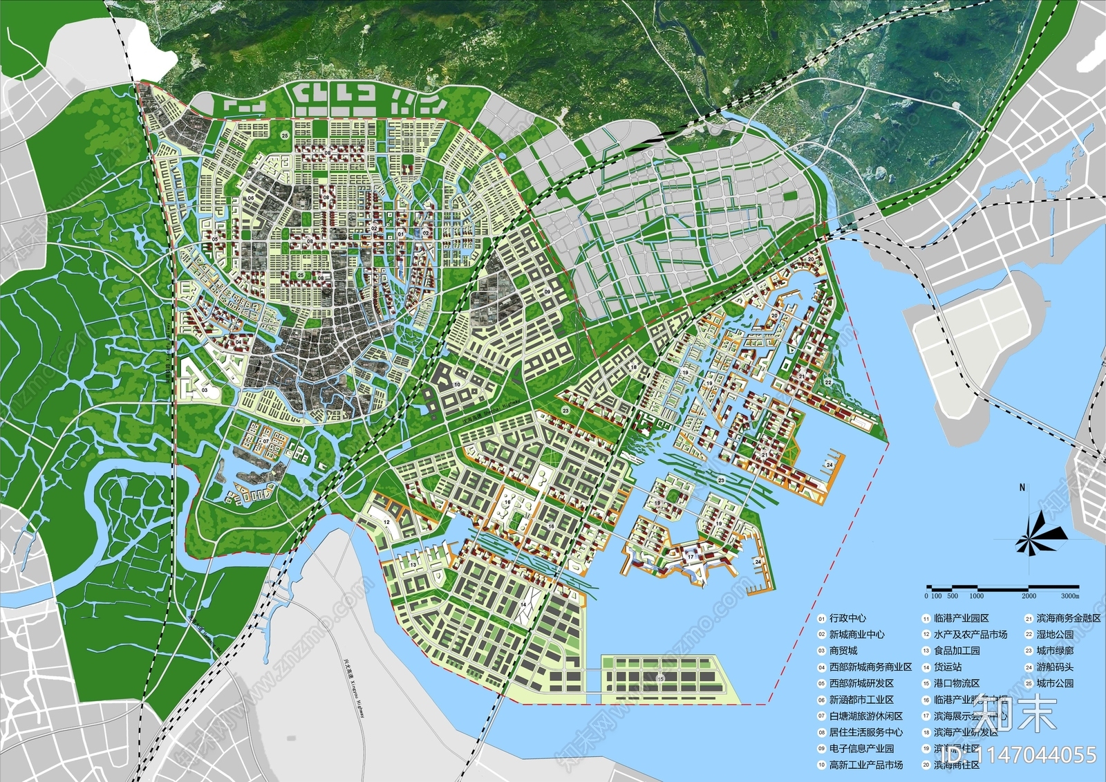 莆田市涵江区总体城市设计方案文本下载【ID:1147044055】_【知末方案文本库】
