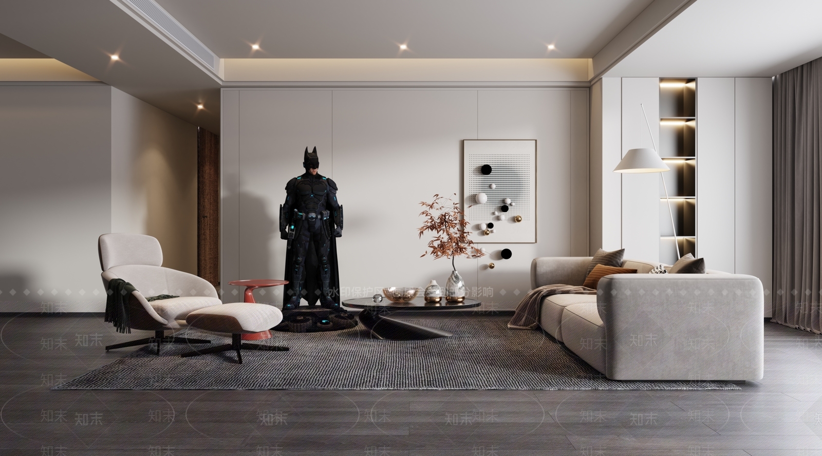 家居小客厅3D模型下载【ID:1147045672】