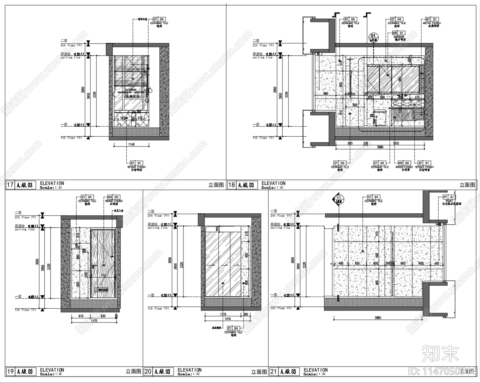 DIA丹健国际cad施工图下载【ID:1147054742】