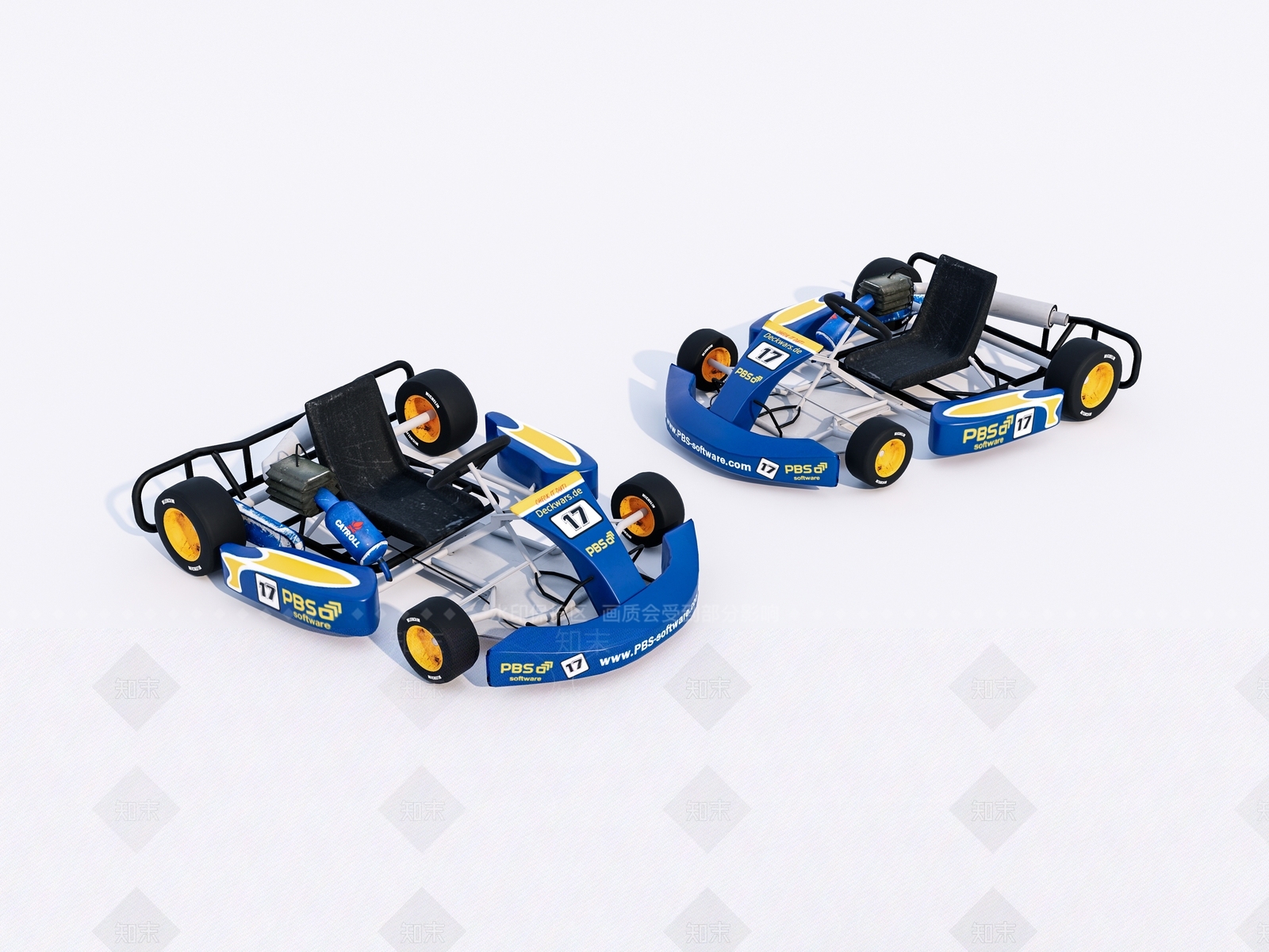 卡丁车3D模型下载【ID:1147076662】