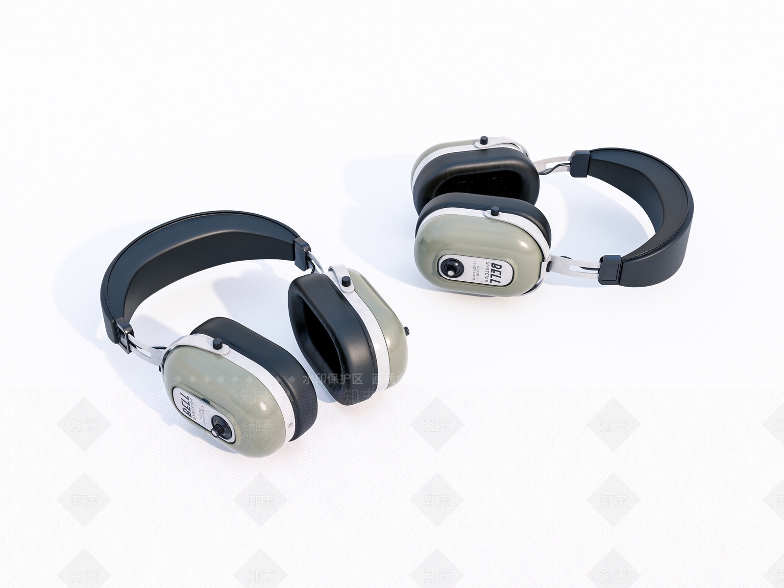 现代旧耳机3D模型下载【ID:1147077225】