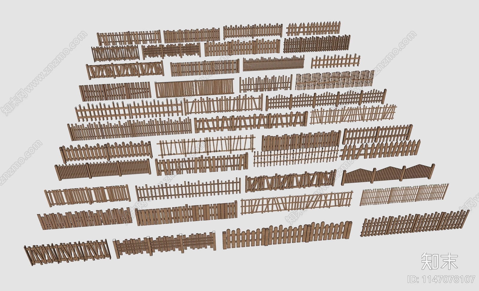 栅栏SU模型下载【ID:1147078107】