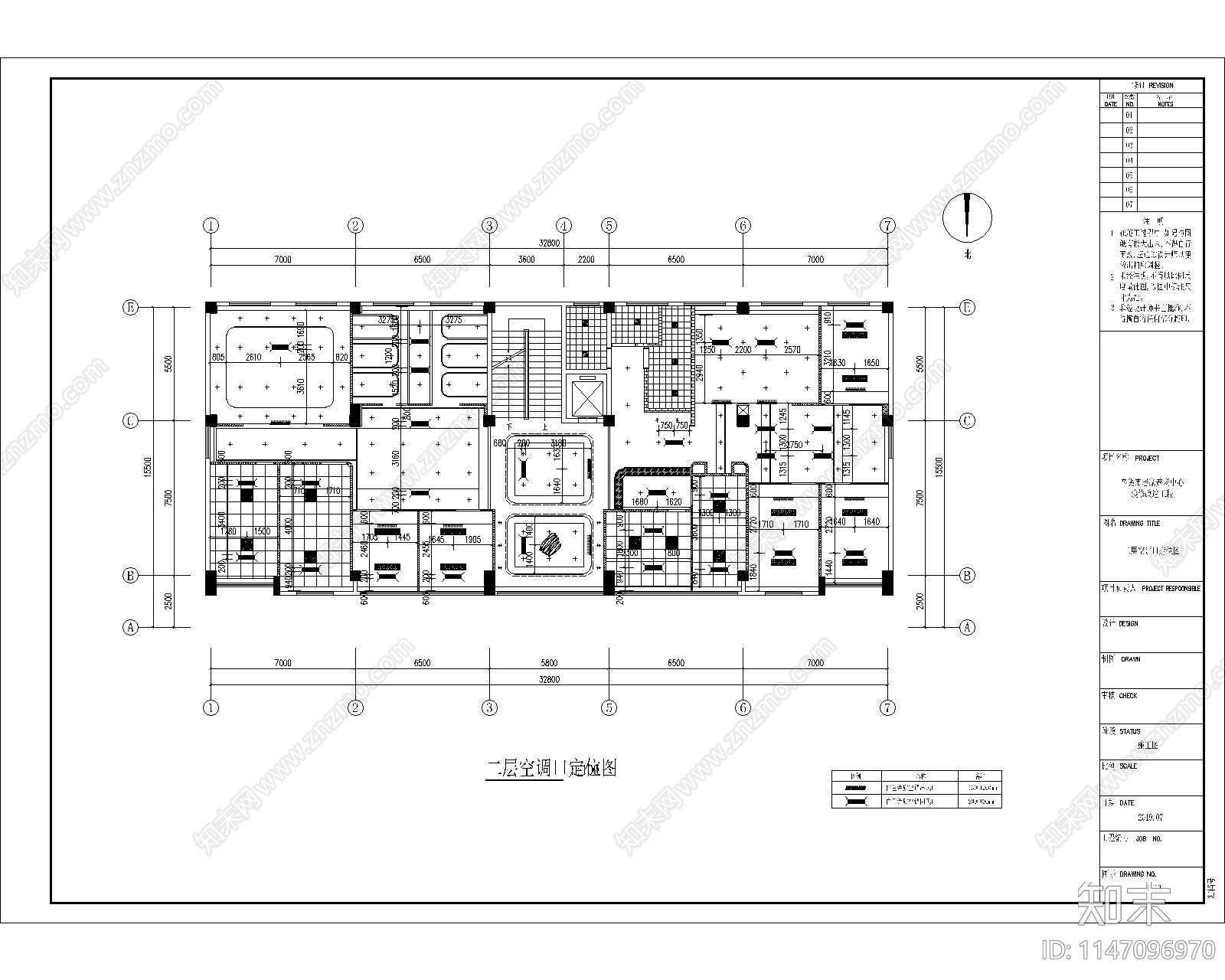 养老院cad施工图下载【ID:1147096970】