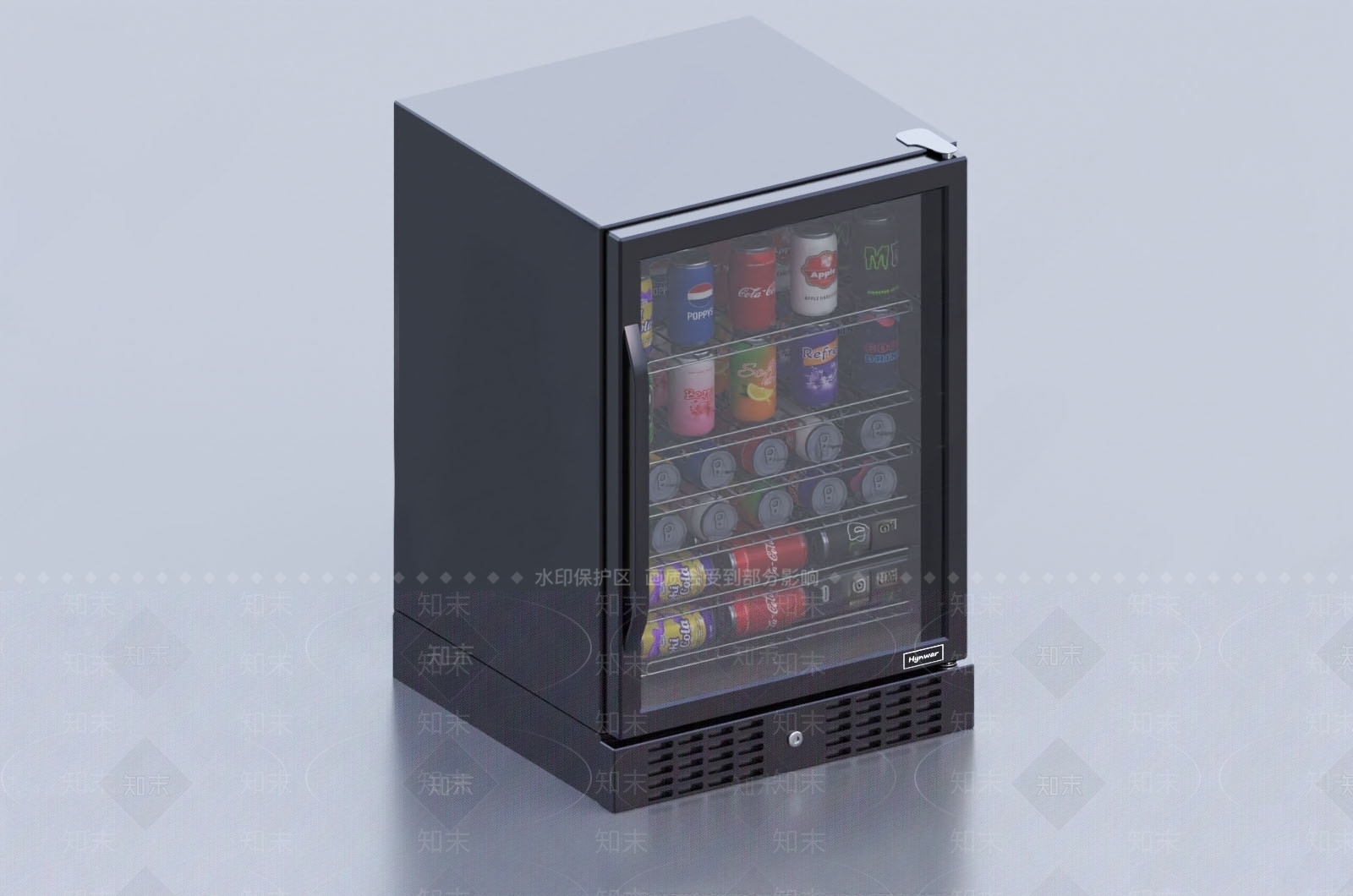 现代冰箱冰柜SU模型下载【ID:1147108413】