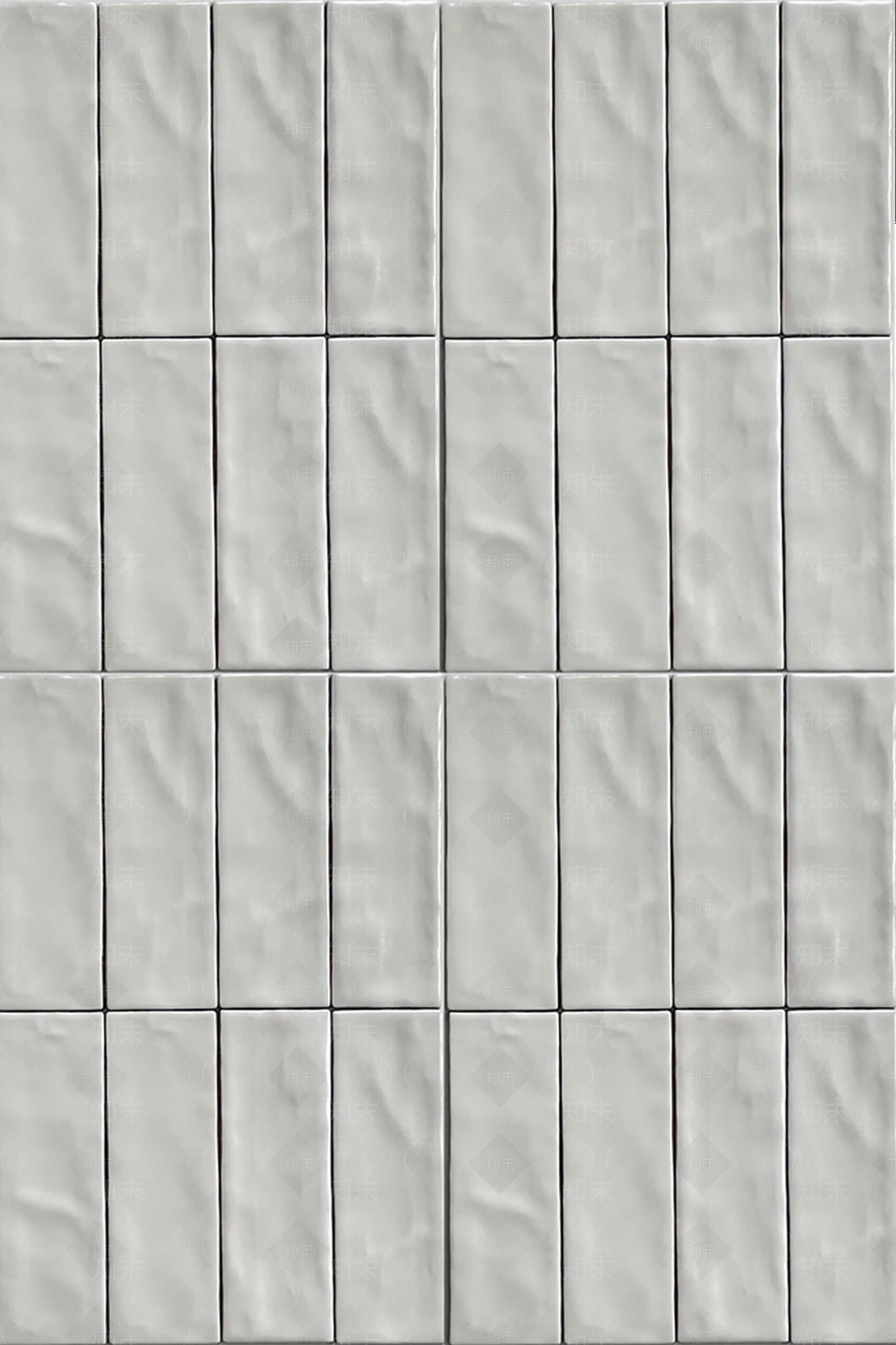 复古手工条形砖白色贴图下载【ID:1147113807】