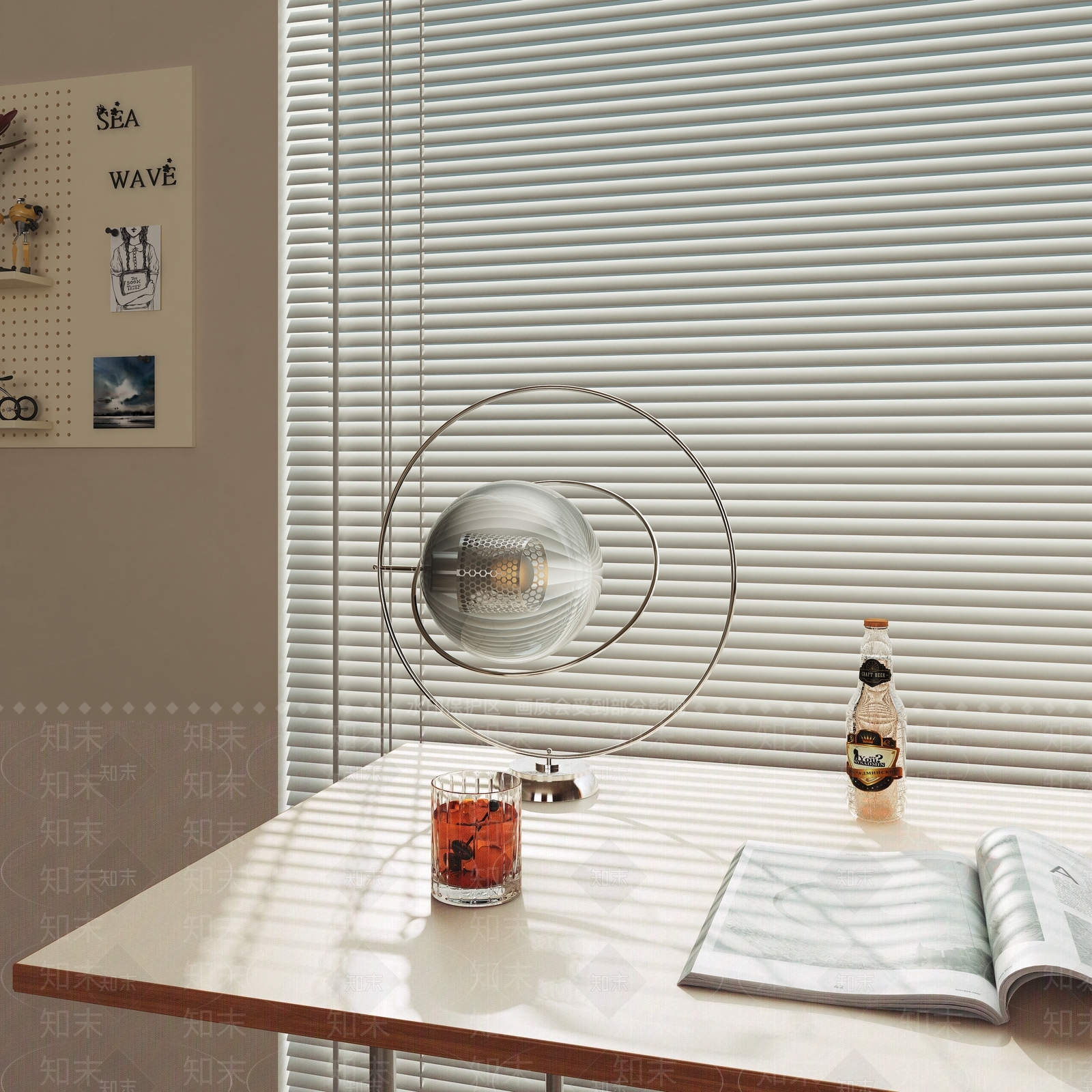 奶油风灯具3D模型下载【ID:1147142066】