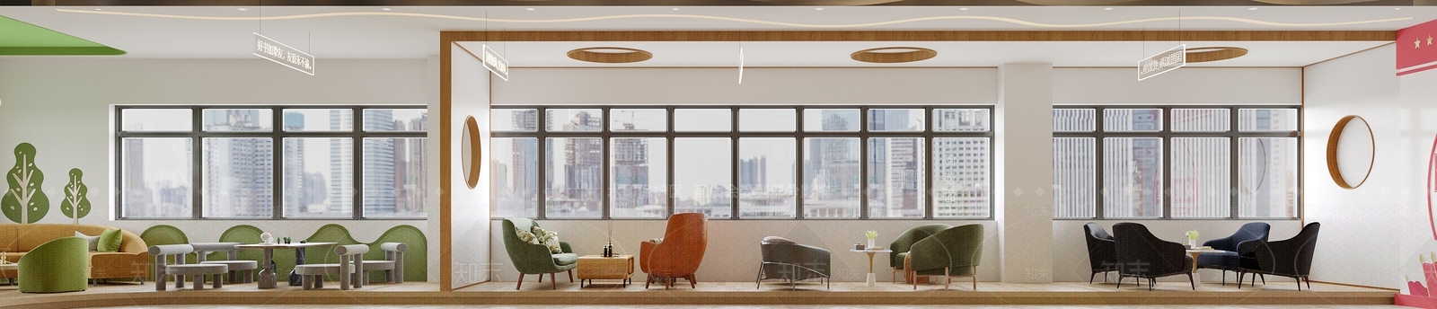 现代图书馆3D模型下载【ID:1147157471】