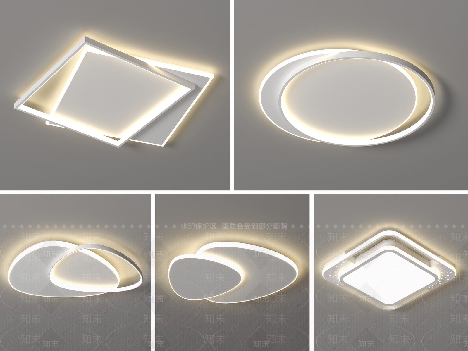 房间灯卧室灯2023年新款主卧灯广东中山灯具3D模型下载【ID:1147169459】