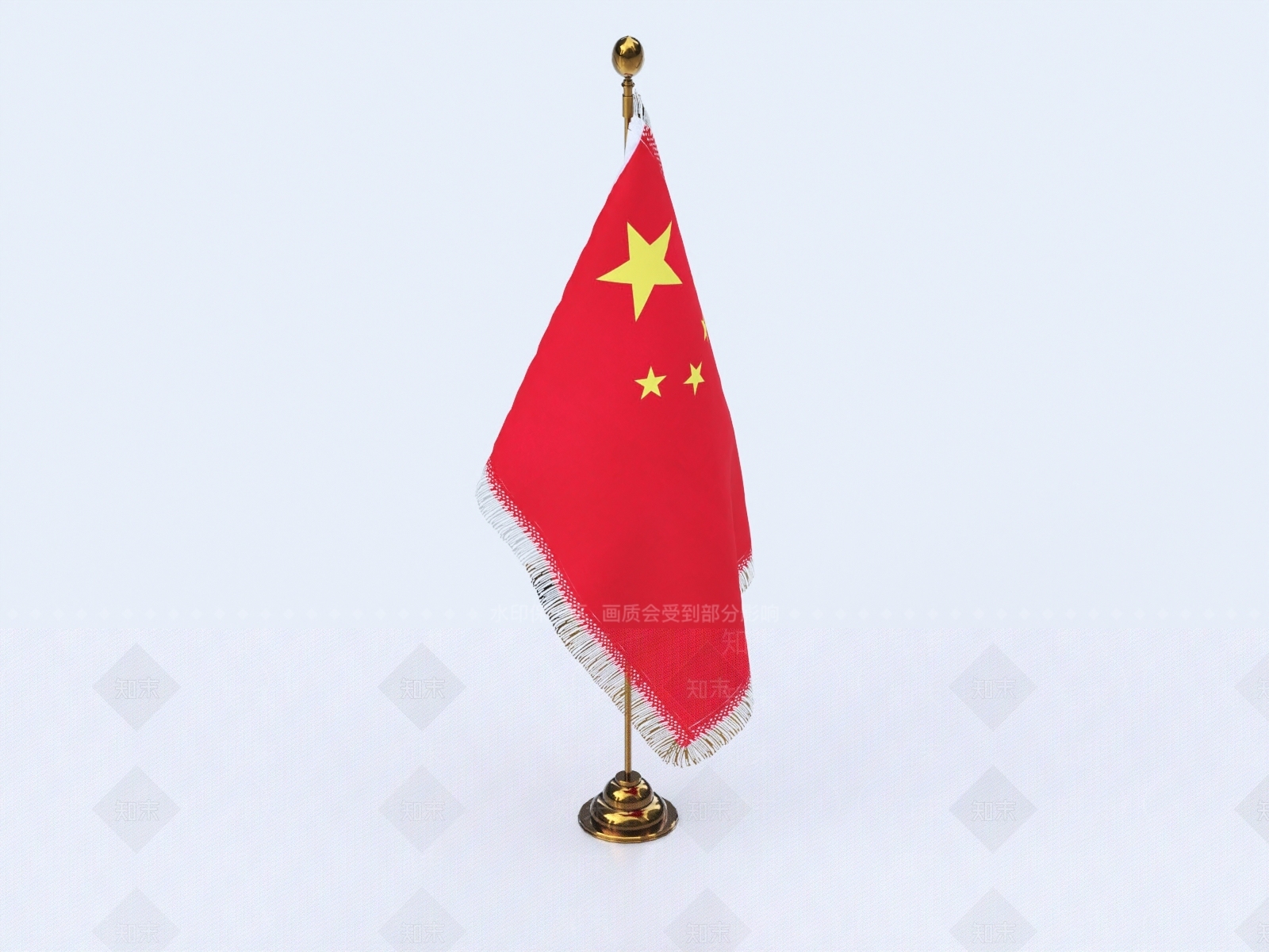 国旗3D模型下载【ID:1147184180】