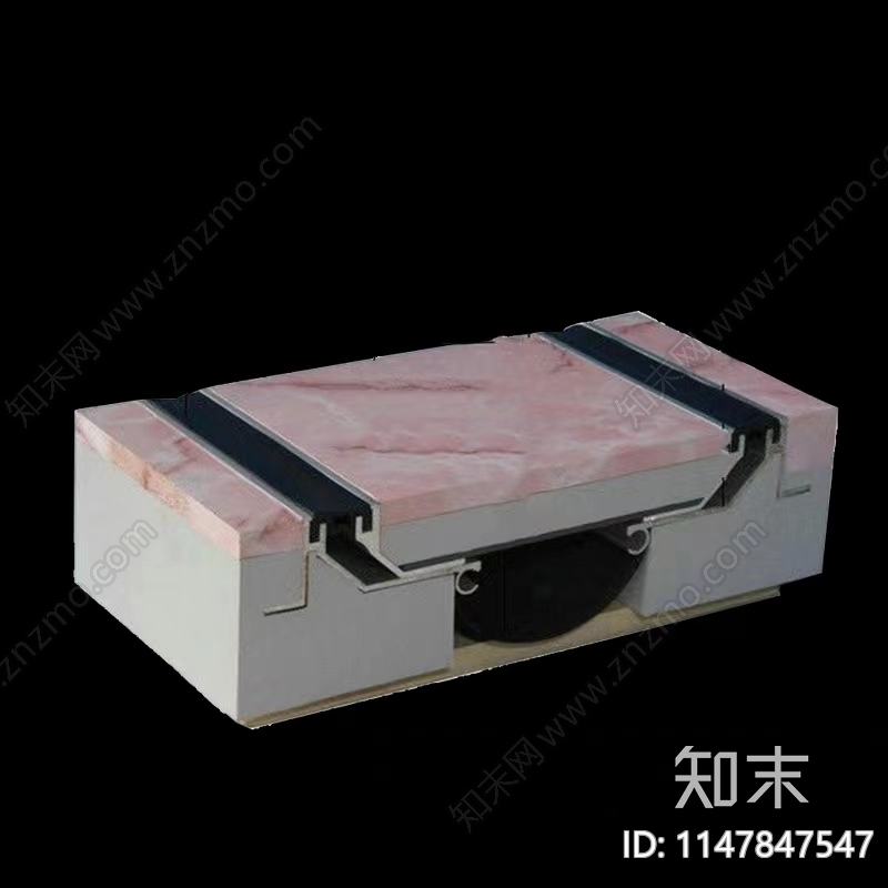 商场超市市场地面伸缩缝节点施工图下载【ID:1147847547】