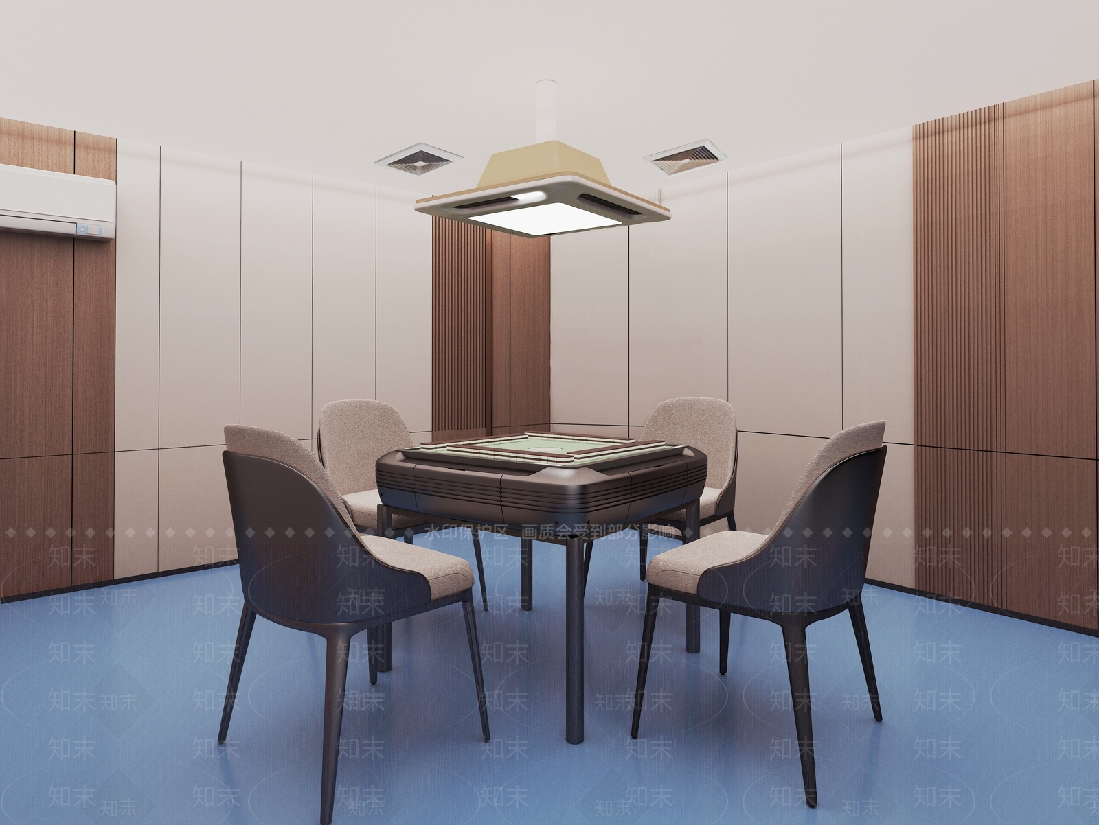 麻将房3D模型下载【ID:1147202261】