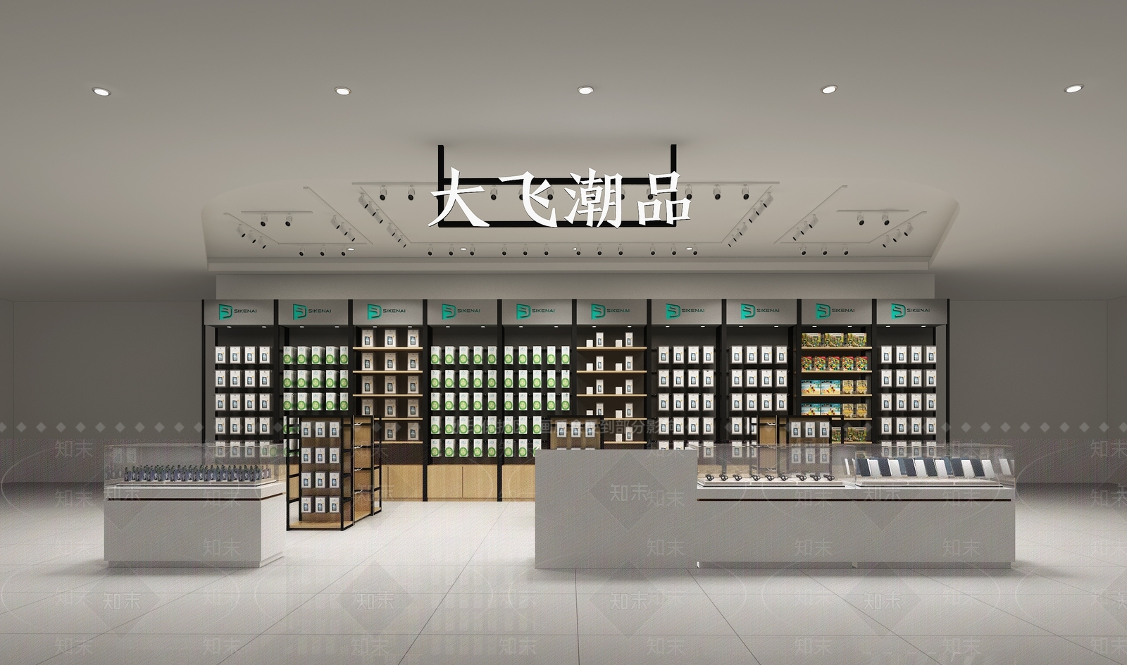 潮品店3D模型下载【ID:1147204055】