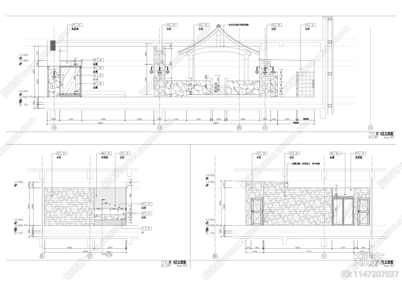 洗浴会所cad施工图下载【ID:1147207037】