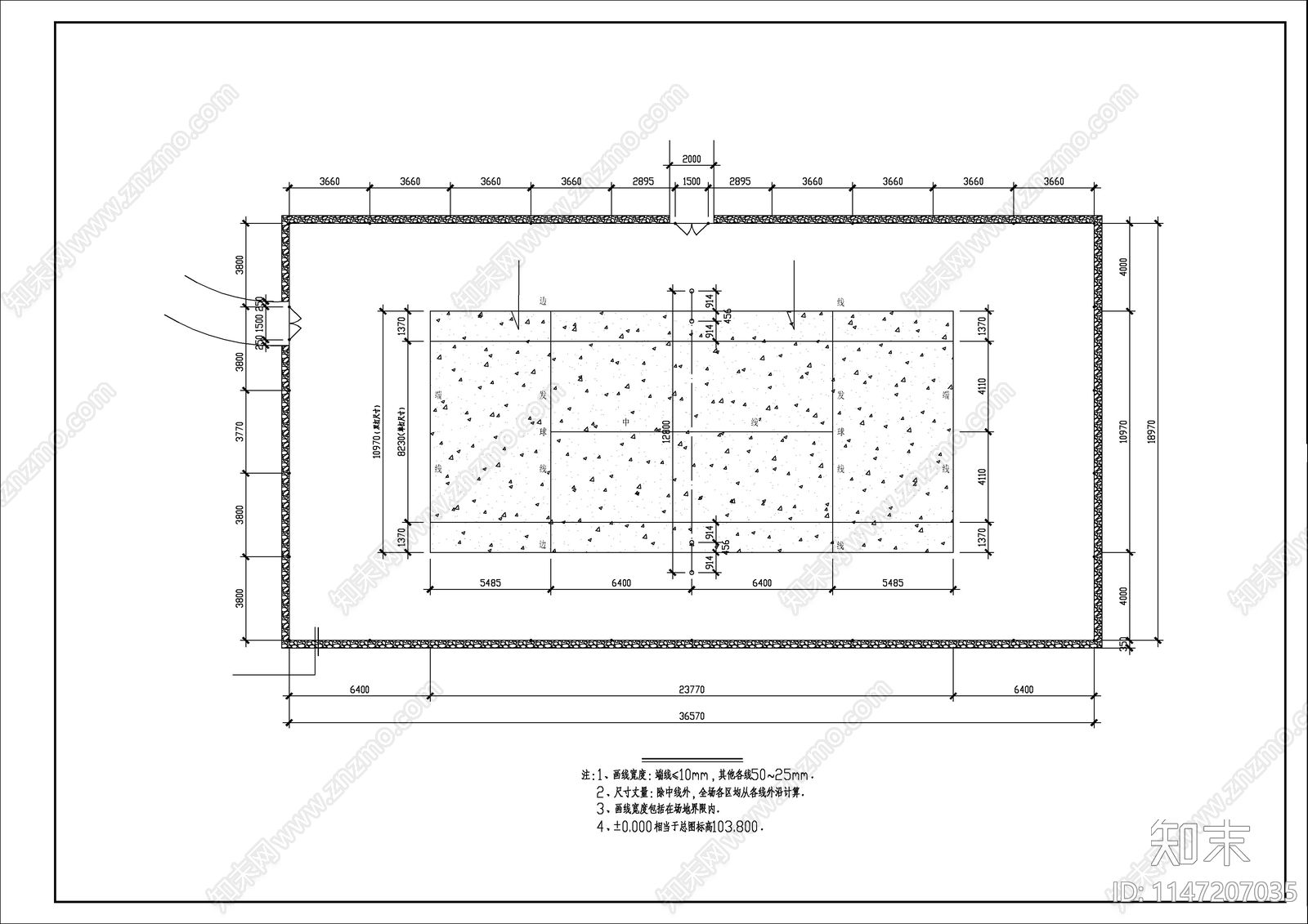 几种球场节点cad施工图下载【ID:1147207035】