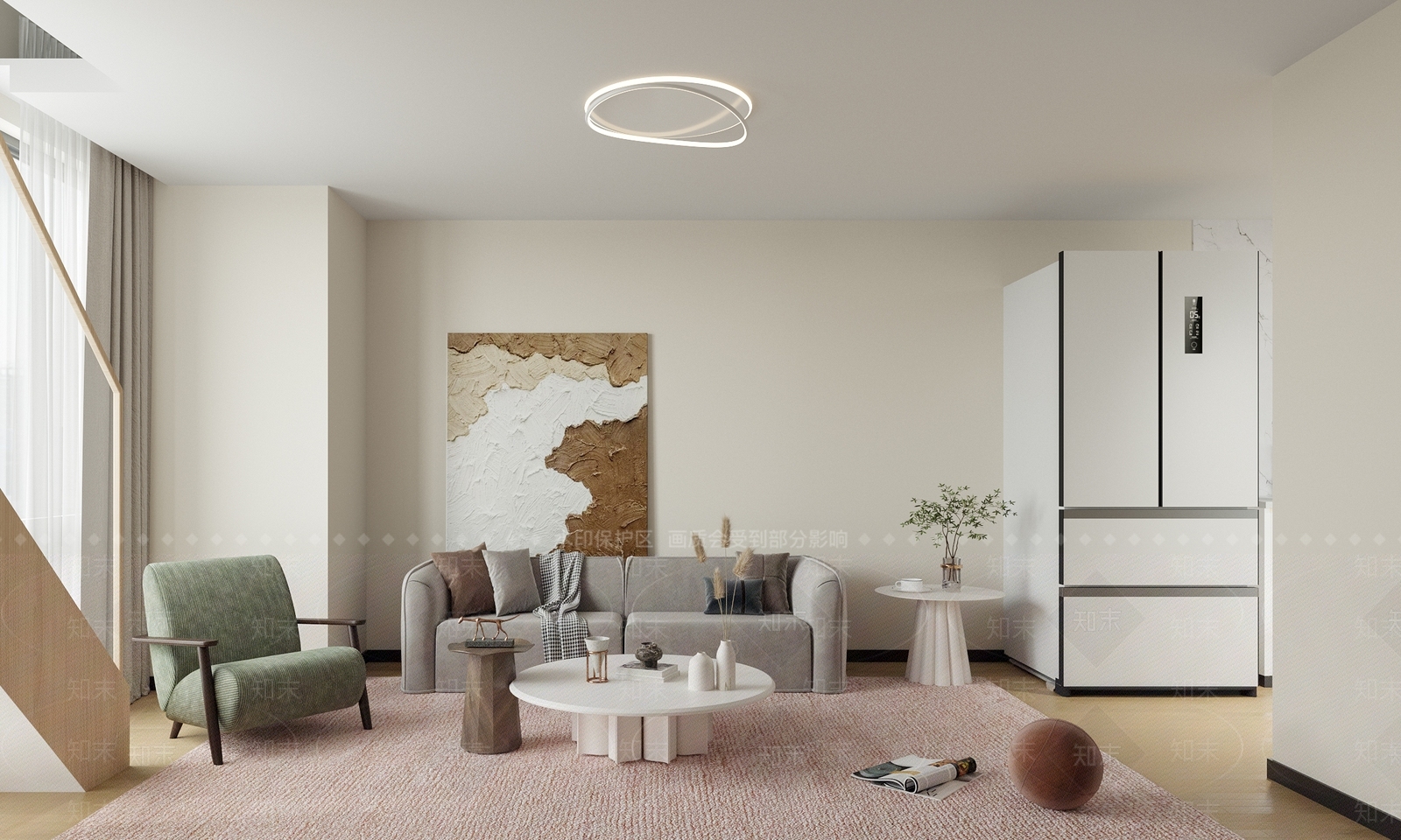 现代风格公寓3D模型下载【ID:1147207671】