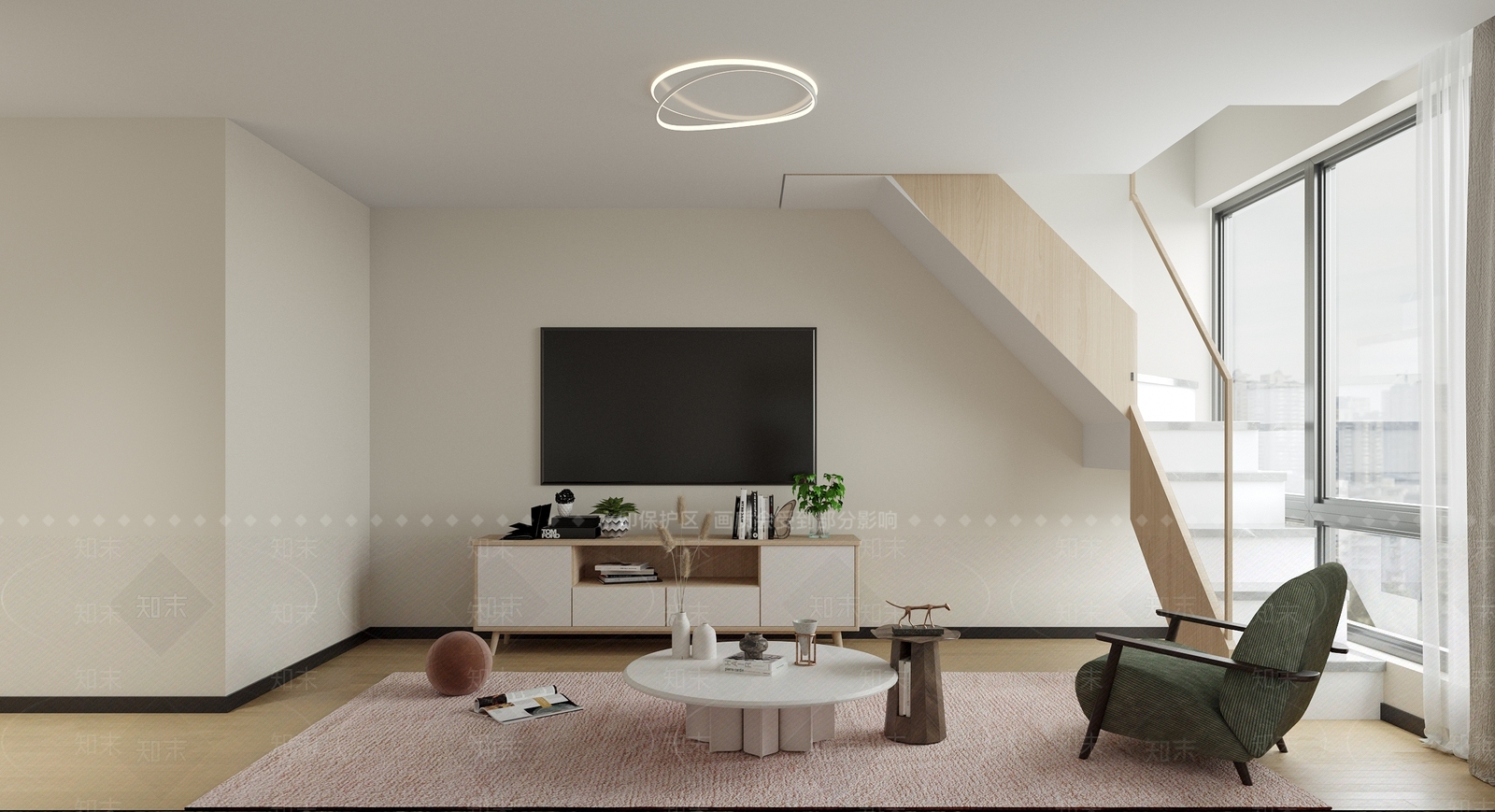 现代风格公寓3D模型下载【ID:1147207671】