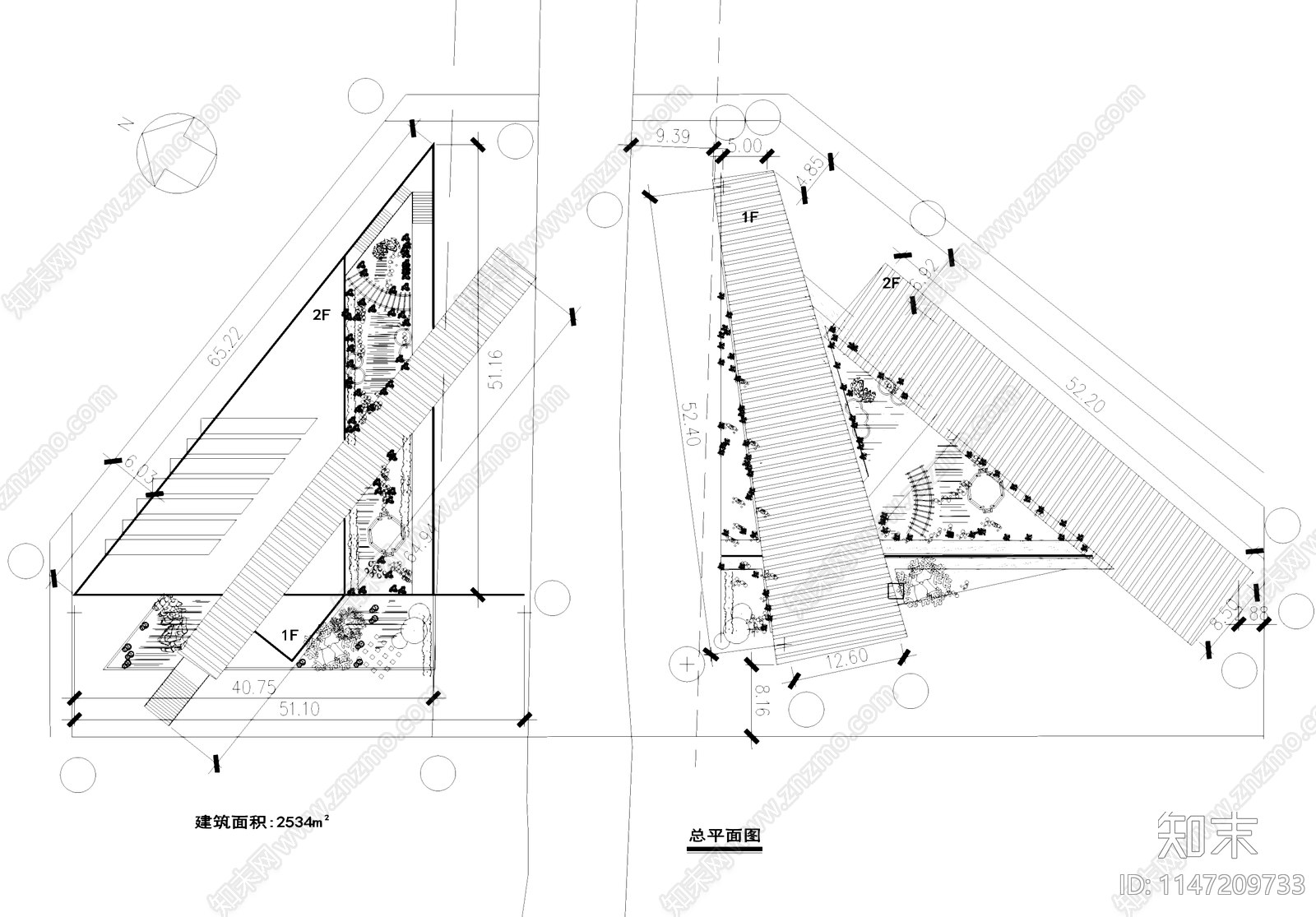 美术馆带宾馆建筑施工图下载【ID:1147209733】