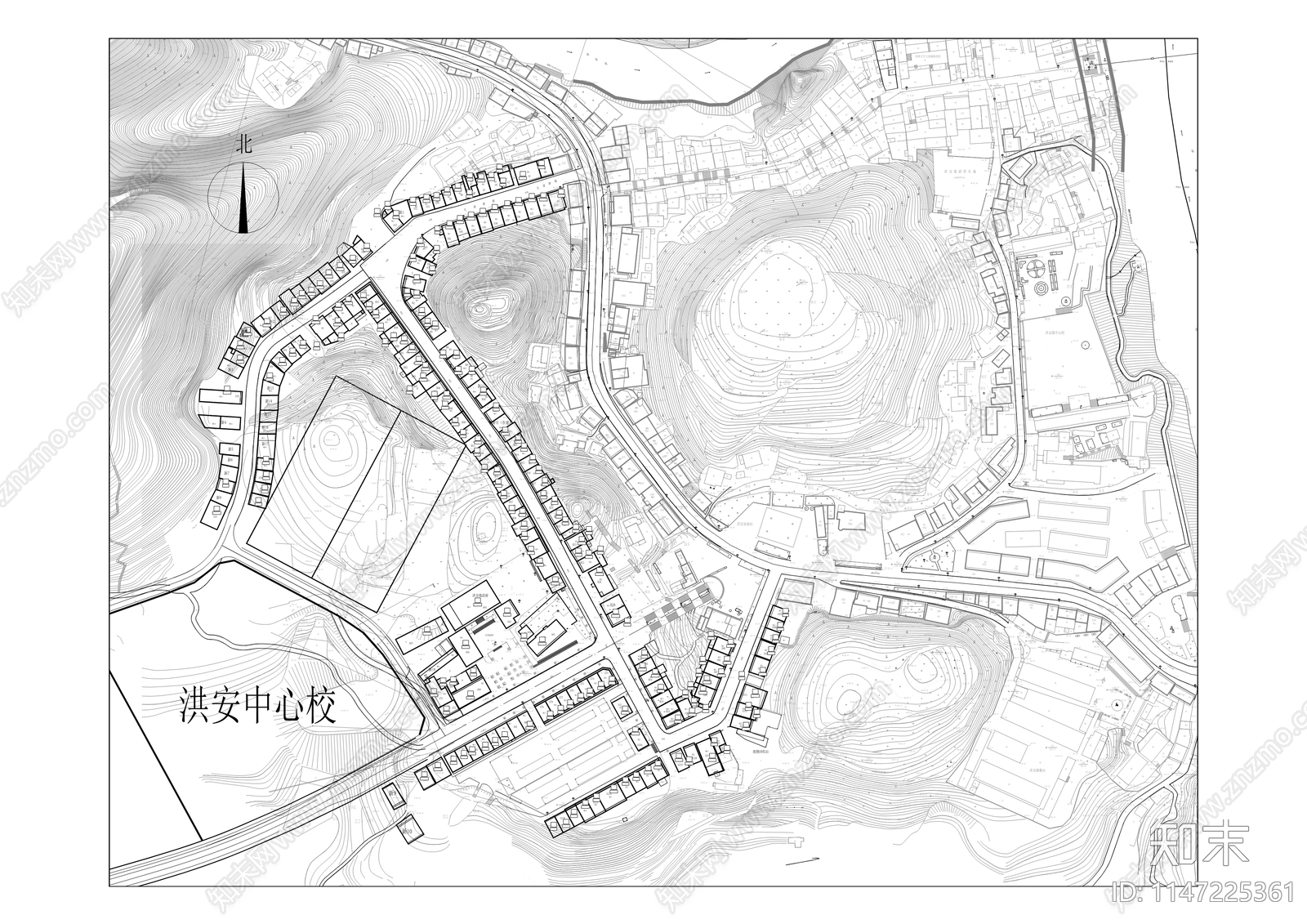 洪安边城九龙片区房屋修缮加固工程建筑施工图下载【ID:1147225361】