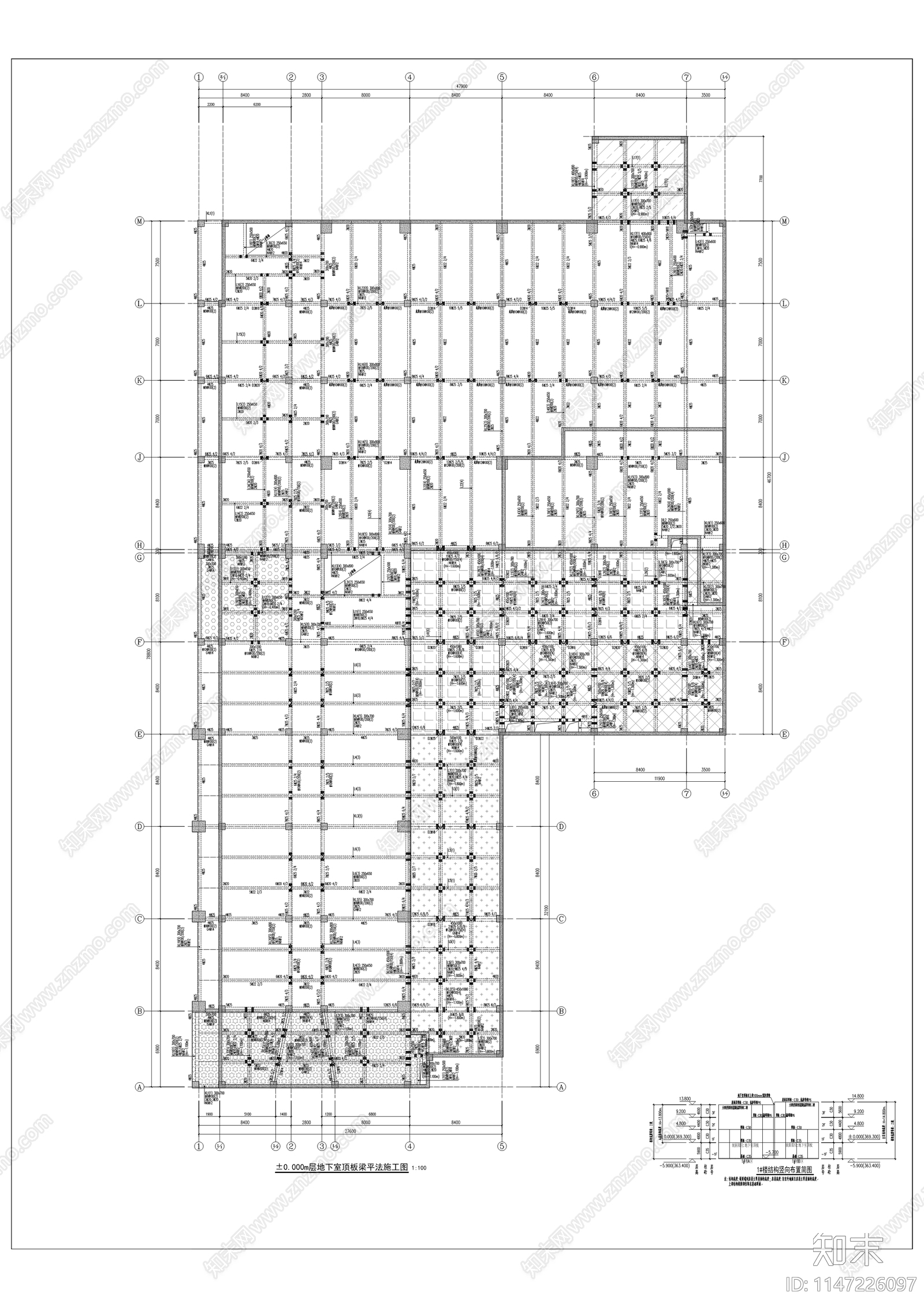 龙水镇第二小学扩建建筑cad施工图下载【ID:1147226097】