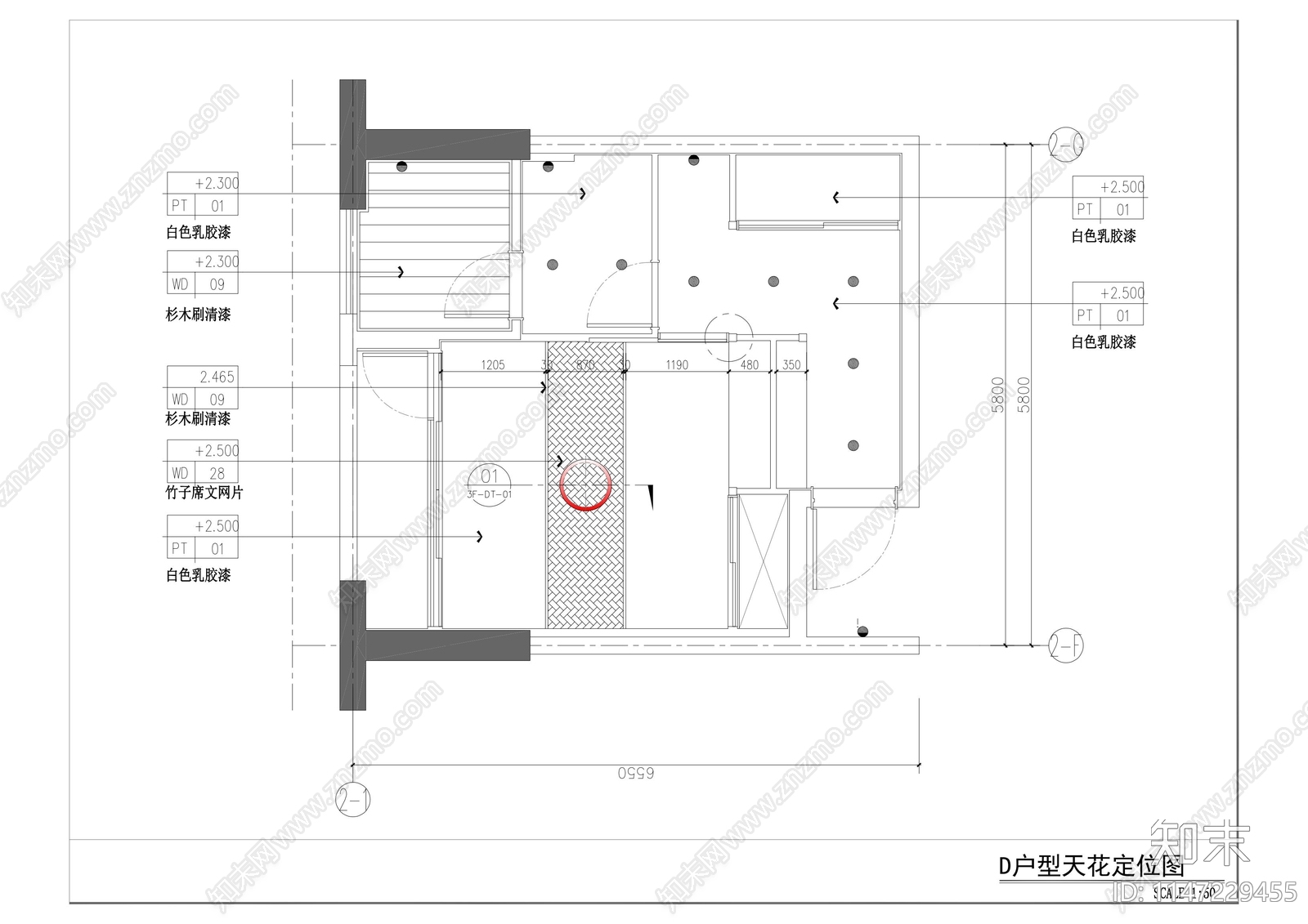 特色酒店汤屋室内cad施工图下载【ID:1147229455】