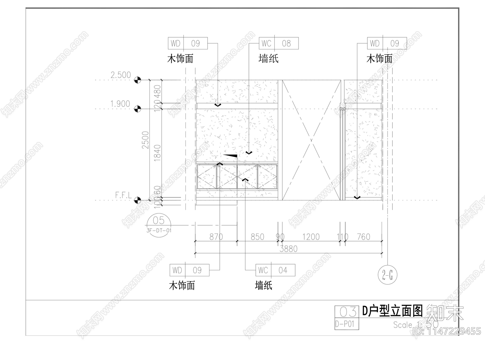 特色酒店汤屋室内cad施工图下载【ID:1147229455】
