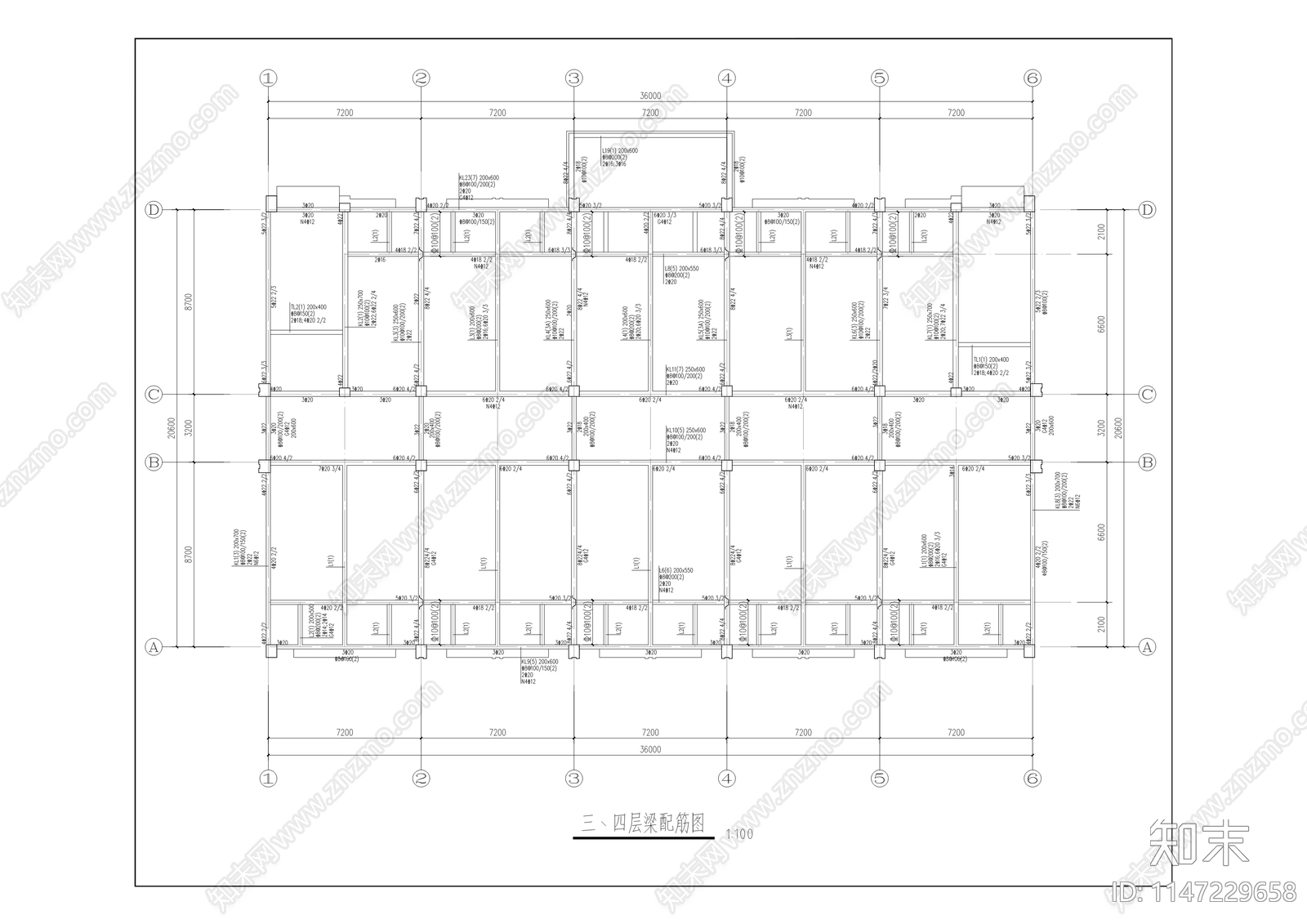 双桥实验中学扩建工程建筑cad施工图下载【ID:1147229658】