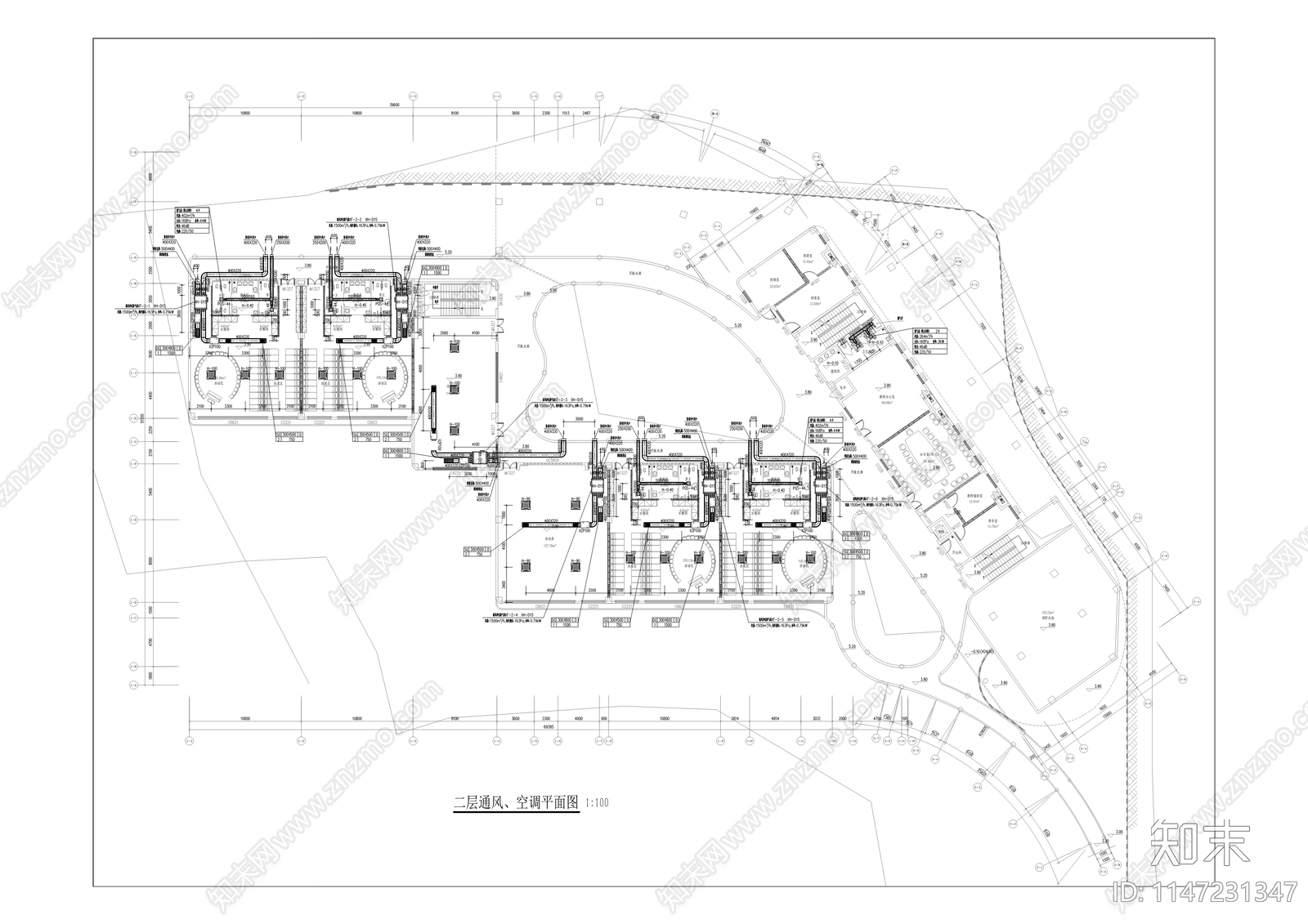 邮电大学教职工住宅小区配套幼儿园建筑cad施工图下载【ID:1147231347】