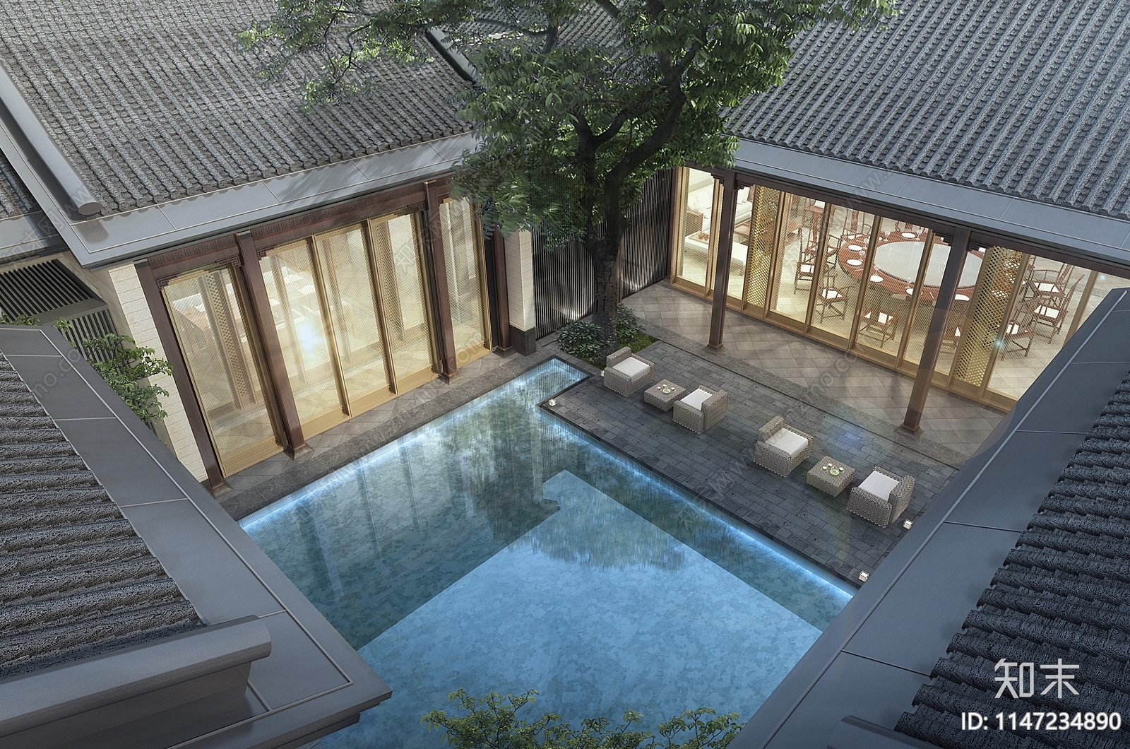 幕墙节点大样图纸cad施工图下载【ID:1147234890】