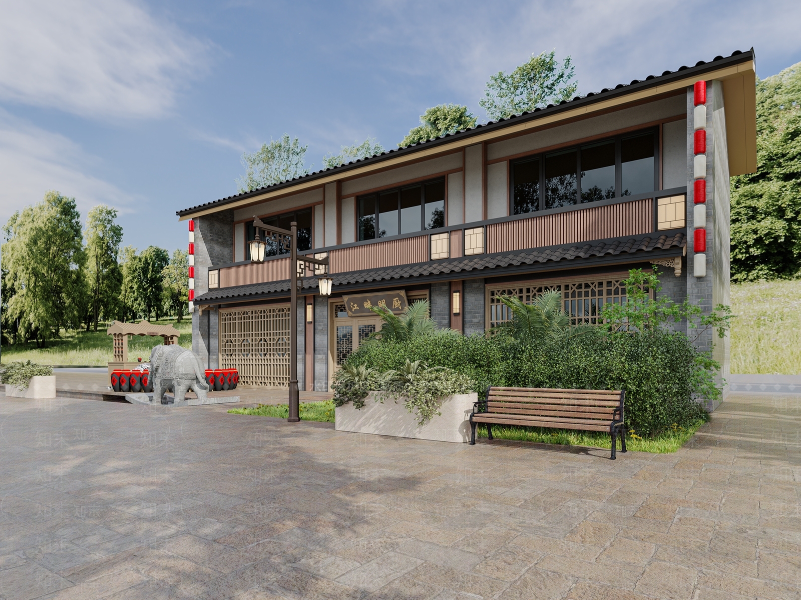 其他店面3D模型下载【ID:1147235153】
