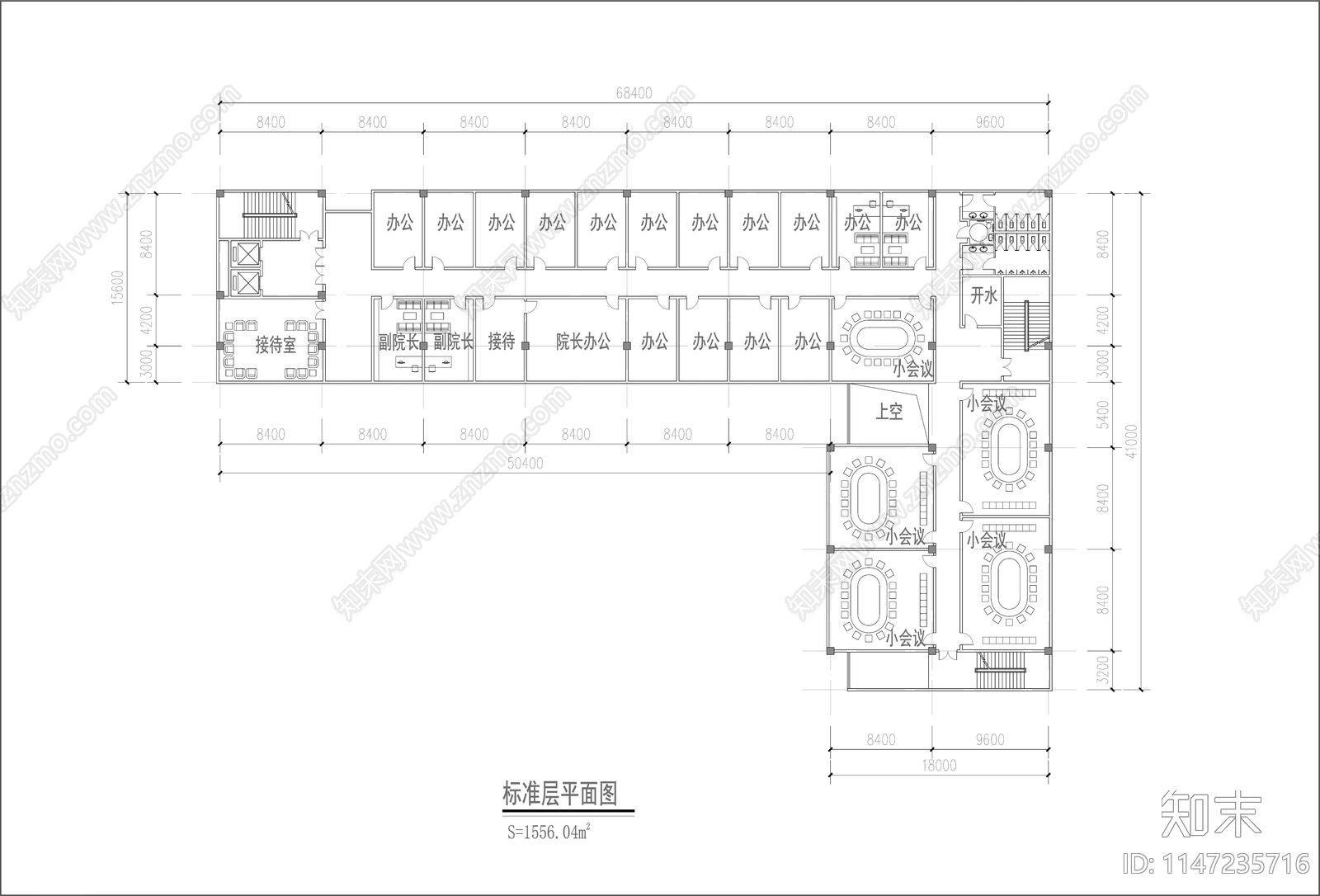 高级人民法办公楼建筑cad施工图下载【ID:1147235716】