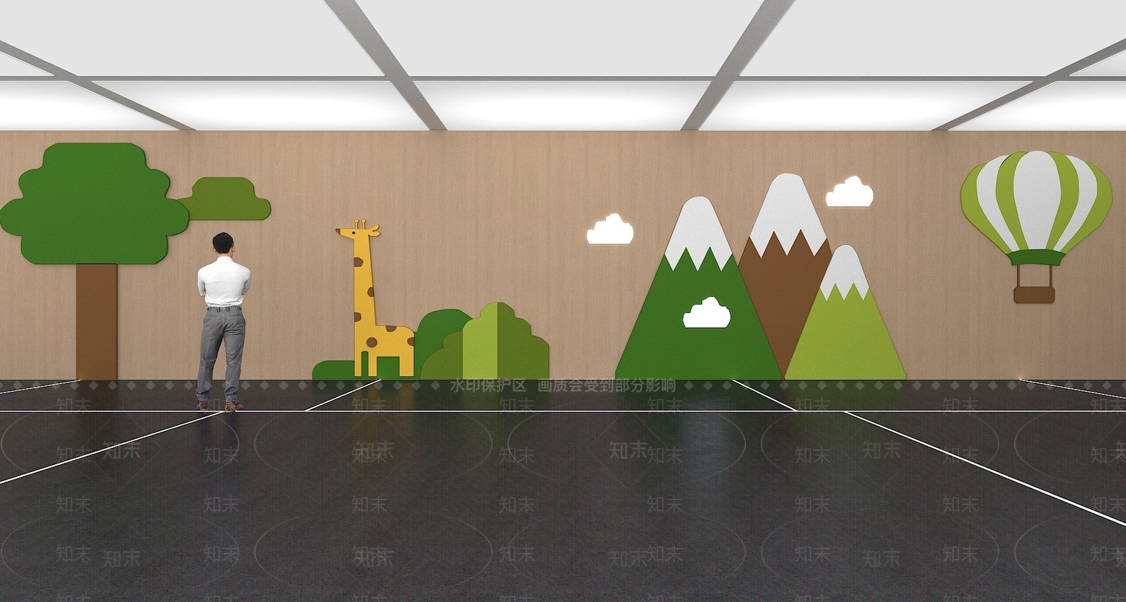 幼儿园3D模型下载【ID:1147242185】