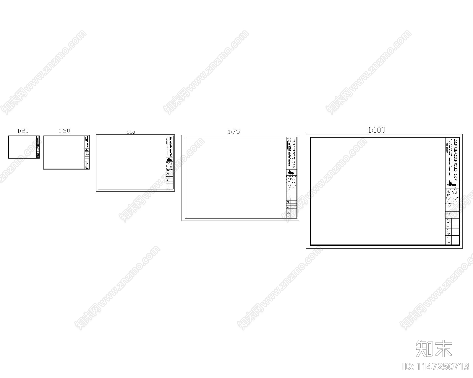 大公司设计图图框施工图下载【ID:1147250713】