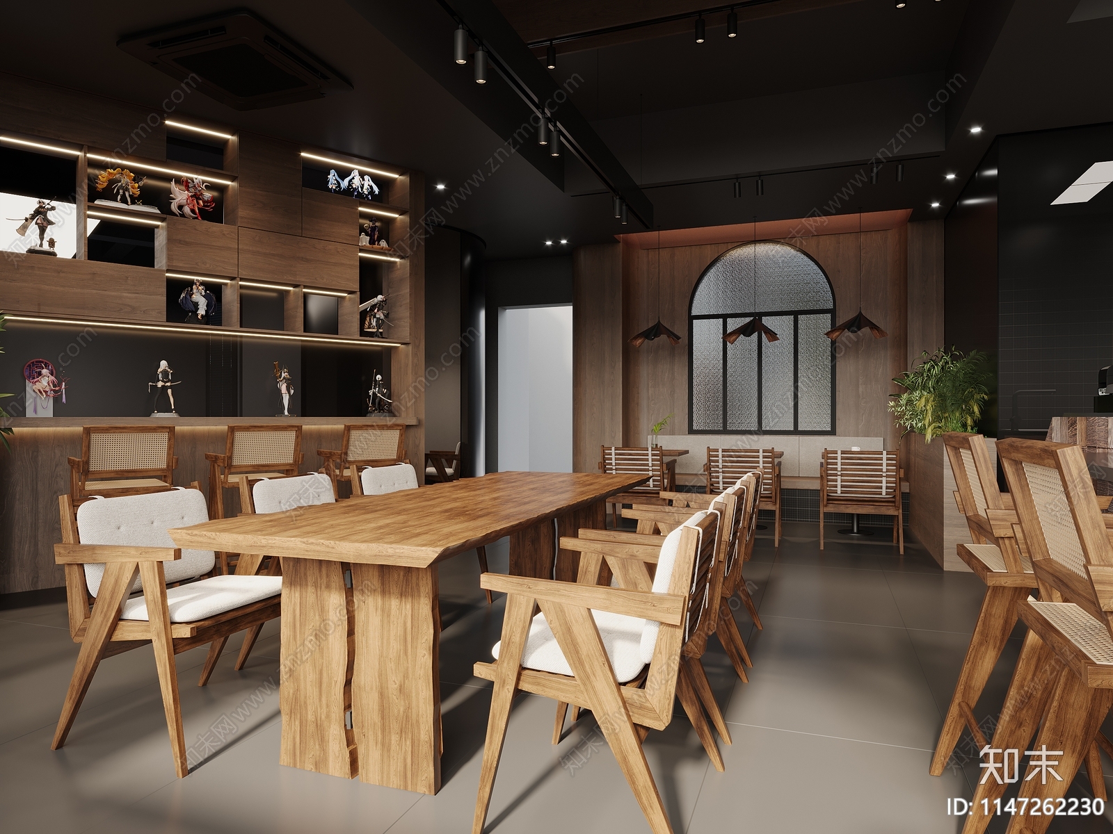 咖啡店3D模型下载【ID:1147262230】