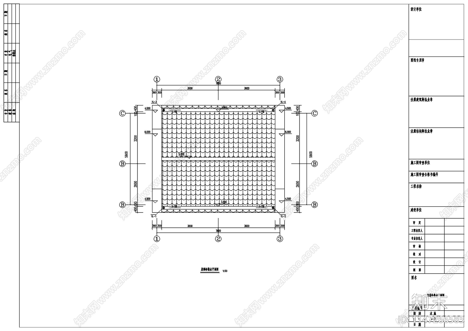 公共厕所给排水建筑设计cad施工图下载【ID:1147266585】