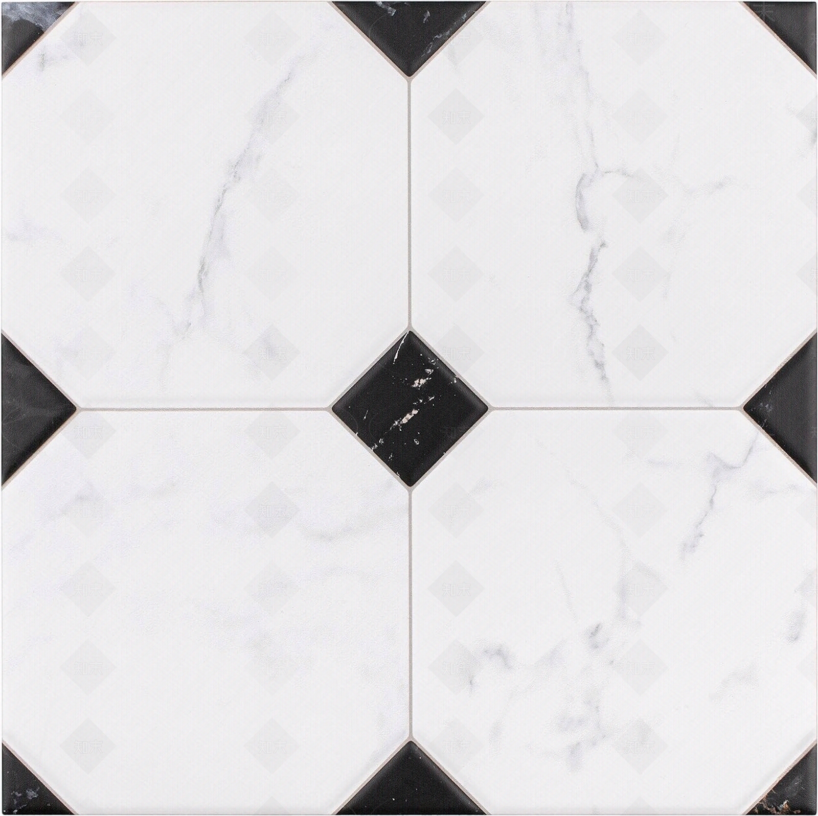 黑白大理石小方格大理石拼花地砖瓷砖贴图下载【ID:1147271059】
