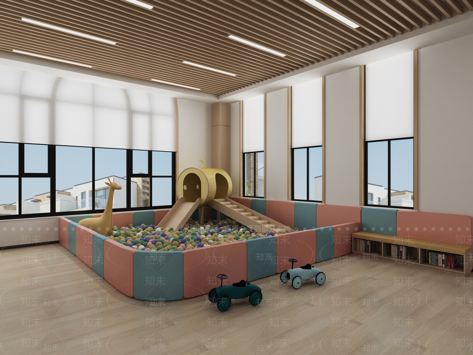 公共区儿童娱乐3D模型下载【ID:1147274071】