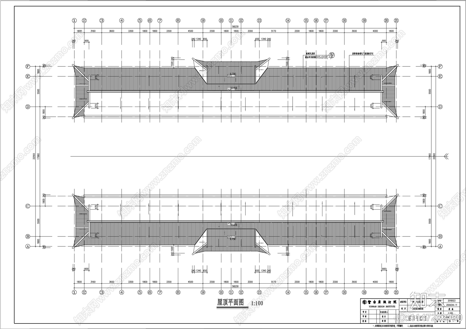 云南古建改造cad施工图下载【ID:1147282730】