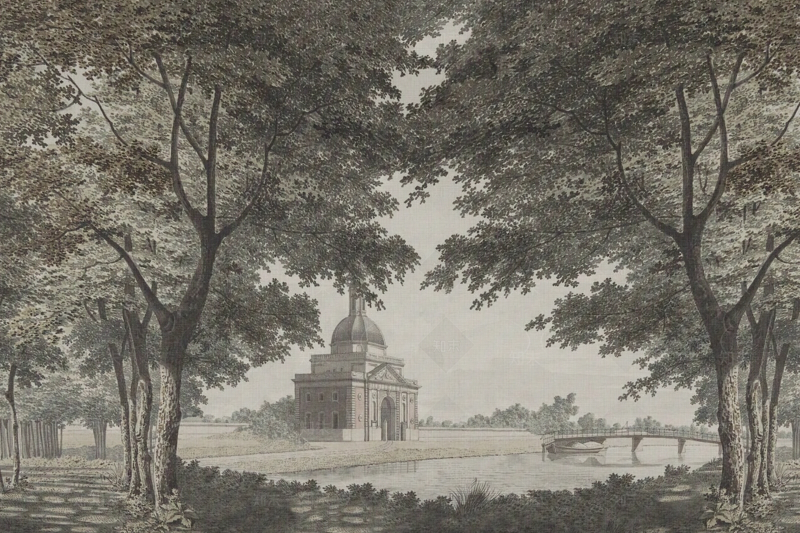 壁纸壁画欧式壁纸壁画欧式田园乡村壁纸贴图下载【ID:1147302048】