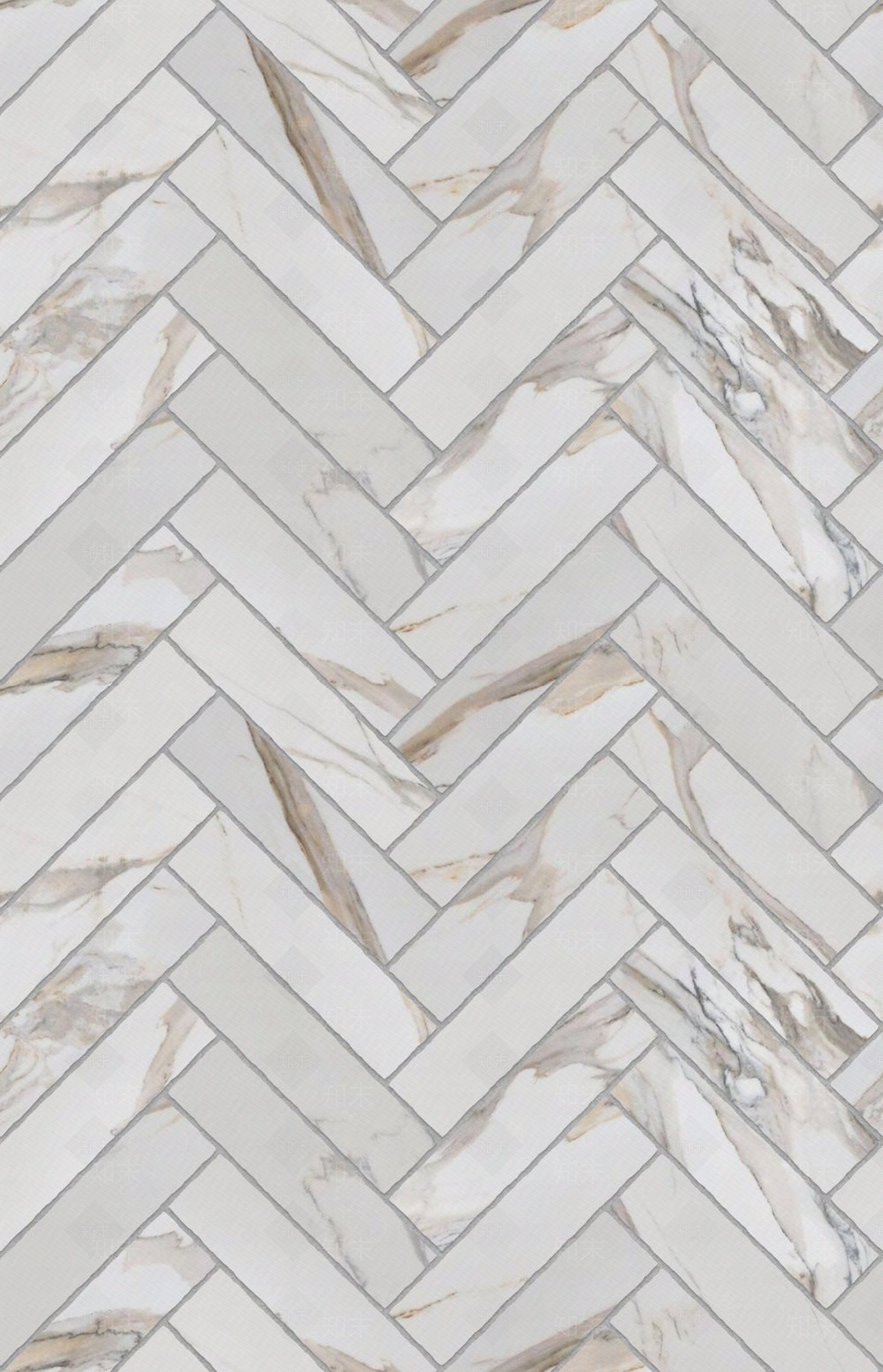 无缝卡拉卡塔金人字拼大理石瓷砖贴图下载【ID:1147302797】