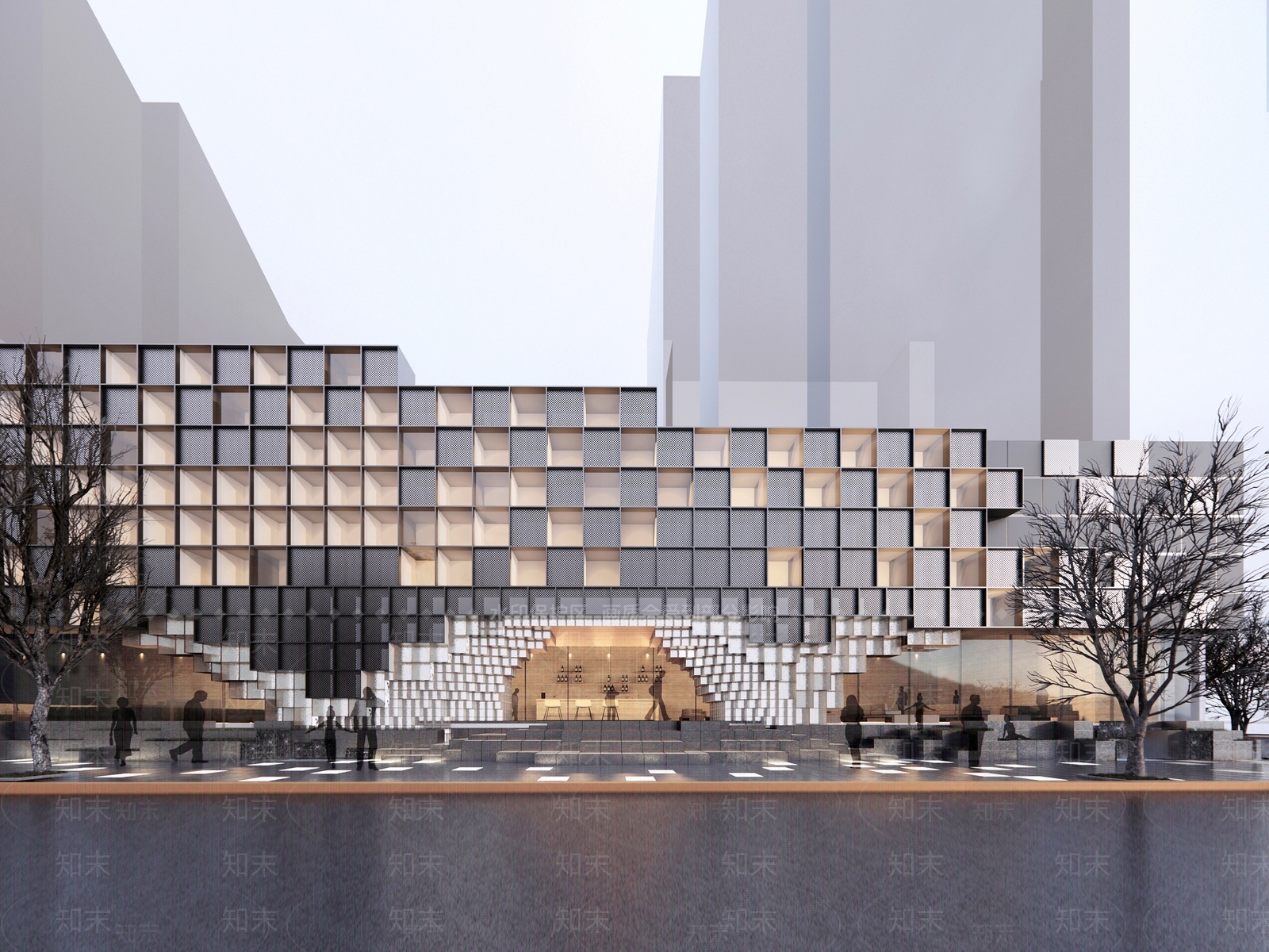 网红店改造SU模型下载【ID:1147310088】