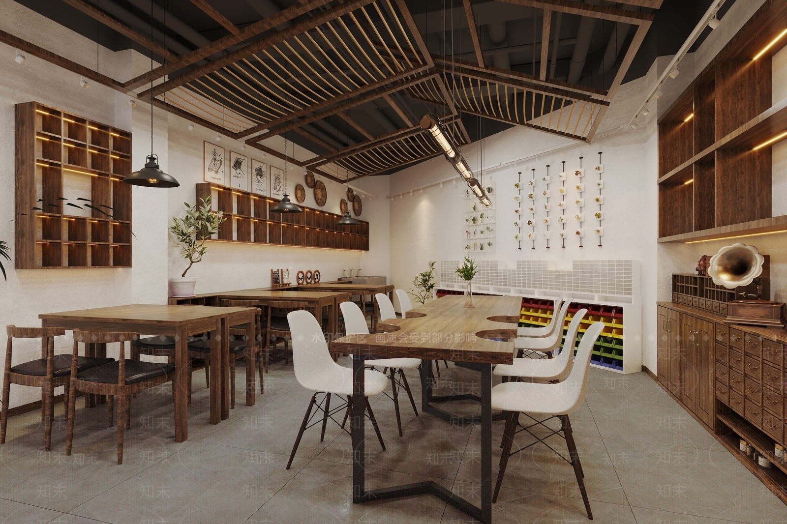 复古手作手工店3D模型下载【ID:1147317474】