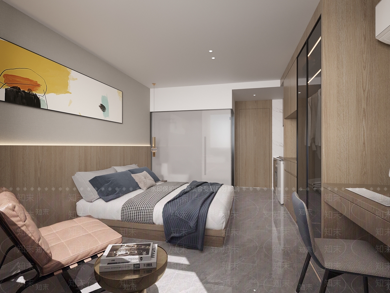 现代公寓3D模型下载【ID:1147330096】