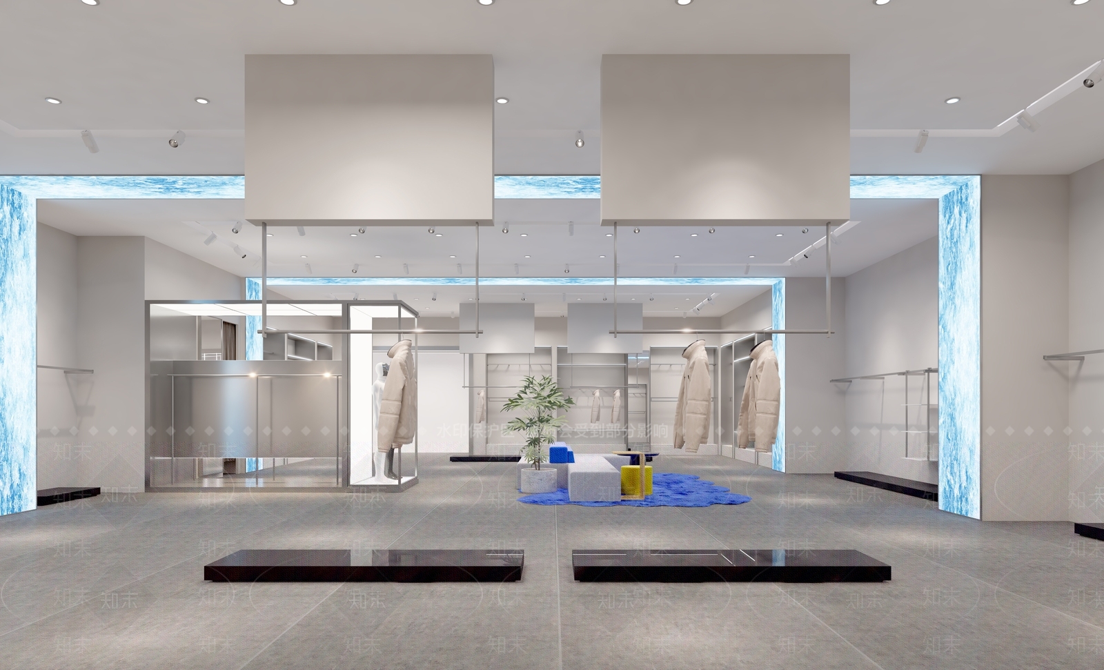 男装展厅3D模型下载【ID:1147335895】