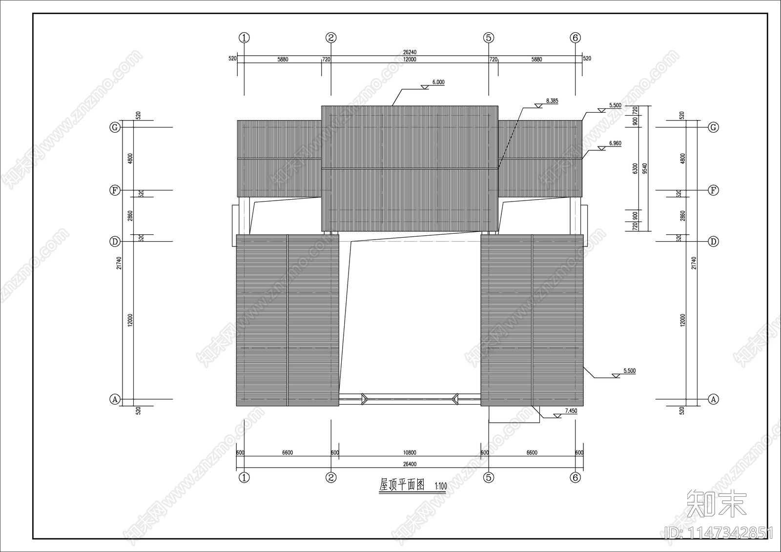 云南民居式餐厅建筑cad施工图下载【ID:1147342851】