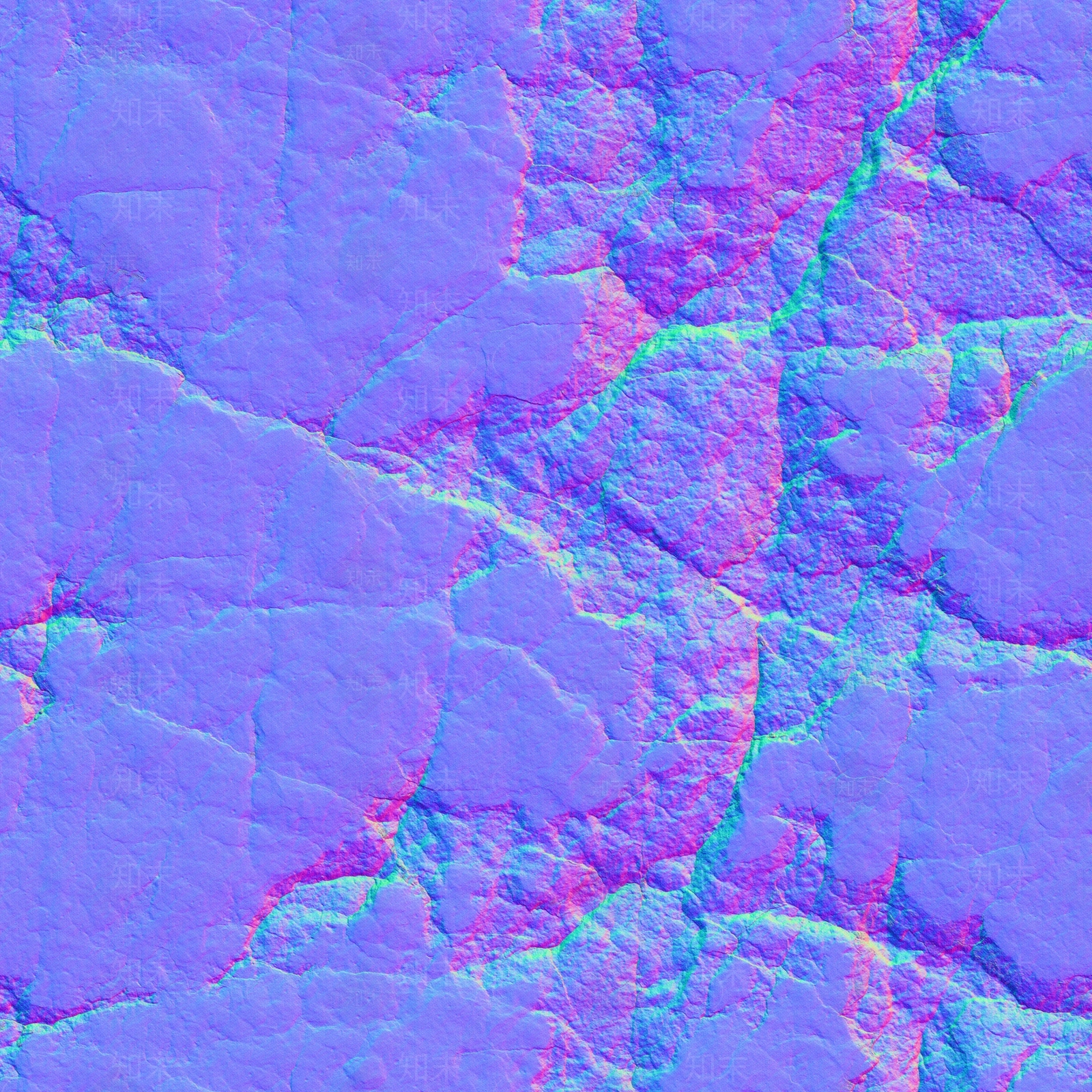 无缝岩石石头法线贴图下载【ID:1147379105】