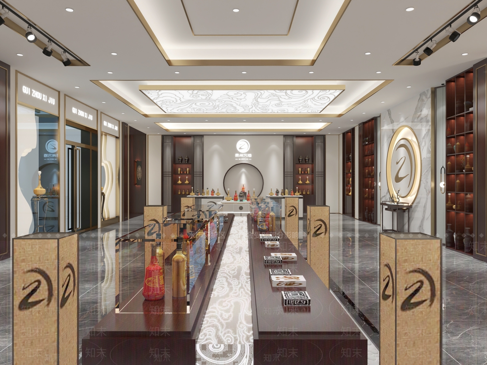 烟酒店3D模型下载【ID:1147385318】